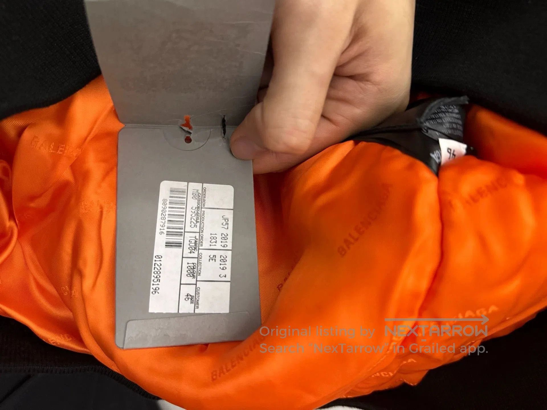 Balenciaga Multi Color Bomber Jacket Size S. Size US S / EU 44-46 / 1 - 7 Thumbnail