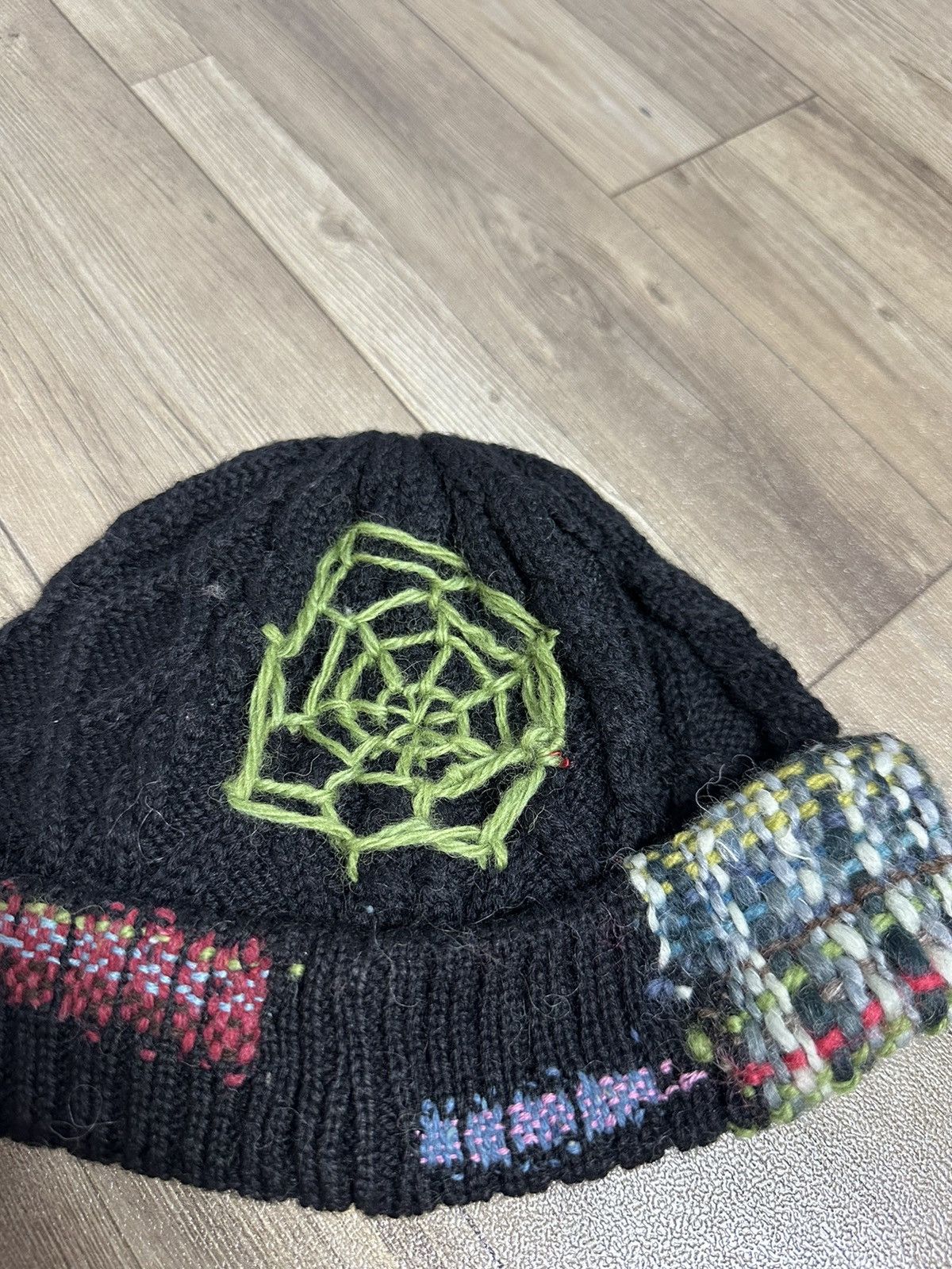 Handmade Custom Made Nice Design Art Knitted Eye Beanie Hats Size ONE SIZE - 12 Thumbnail