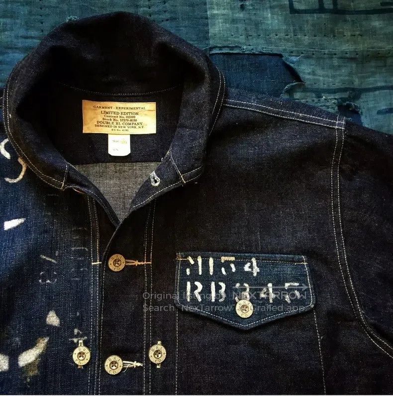 RRL Ralph Lauren RRL Ralph Lauren Old limited edition vintage blue dyed Ame Size US S / EU 44-46 / 1 - 3 Thumbnail