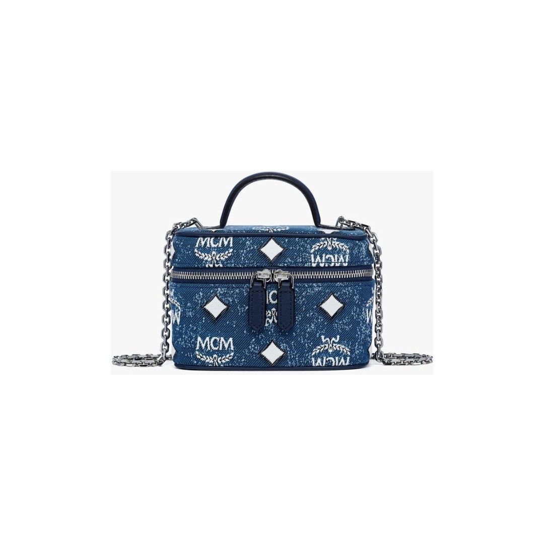 MCM o1mt1gz0426 Size: OS / XMini Crossbody Bag in Blue Size ONE SIZE - 1 Preview