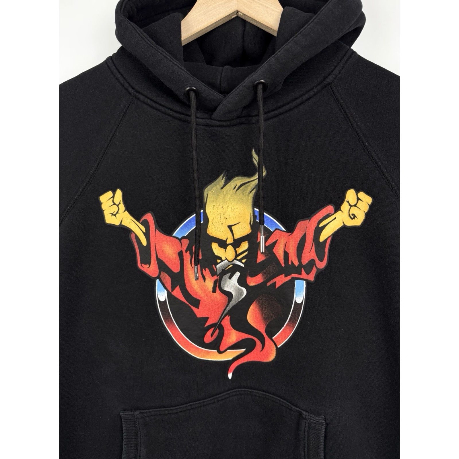 Vintage VINTAGE Thunderdome Hoodie M Black 1992 Gabber Techno Y2K Size US M / EU 48-50 / 2 - 5 Thumbnail