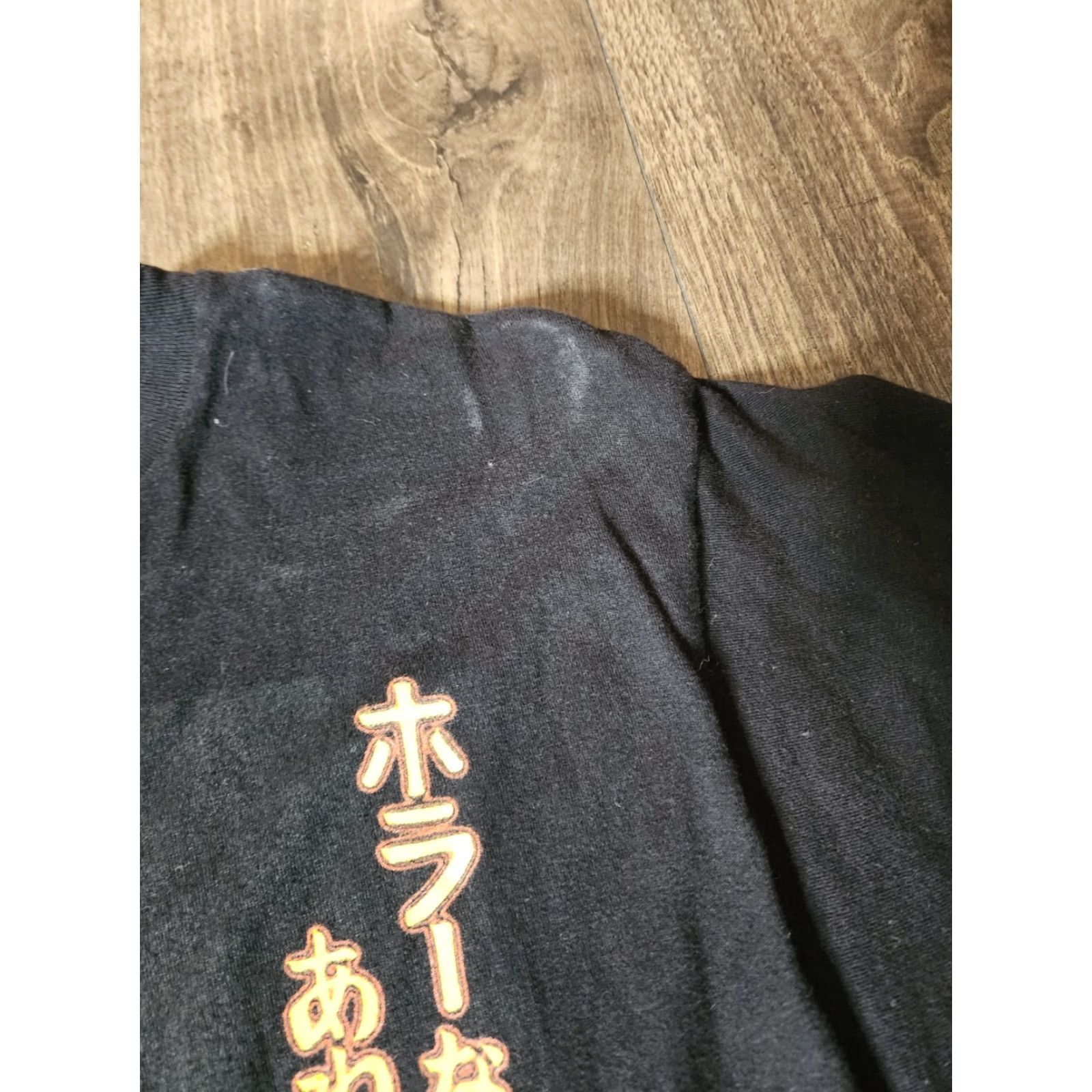 Ripple Junction Mens L T-Shirt Uzumaki Candle Horror Anime Manga Stains Tsujii Junji Ito Souichi Ripple Junction Black Crew Neck Short Sleeve Adults Unisex Stains Size US L / EU 52-54 / 3 - 5 Thumbnail