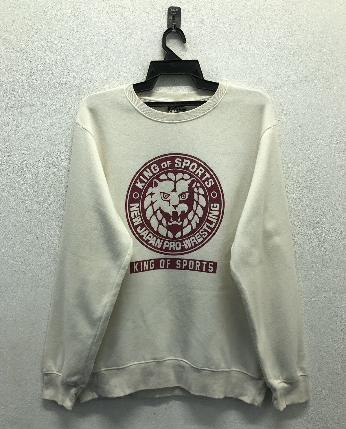 Japanese Brand Vintage King Of Sports New Japan Pro-Wrestling Sweatshirt Size US XL / EU 56 / 4 - 1 Thumbnail