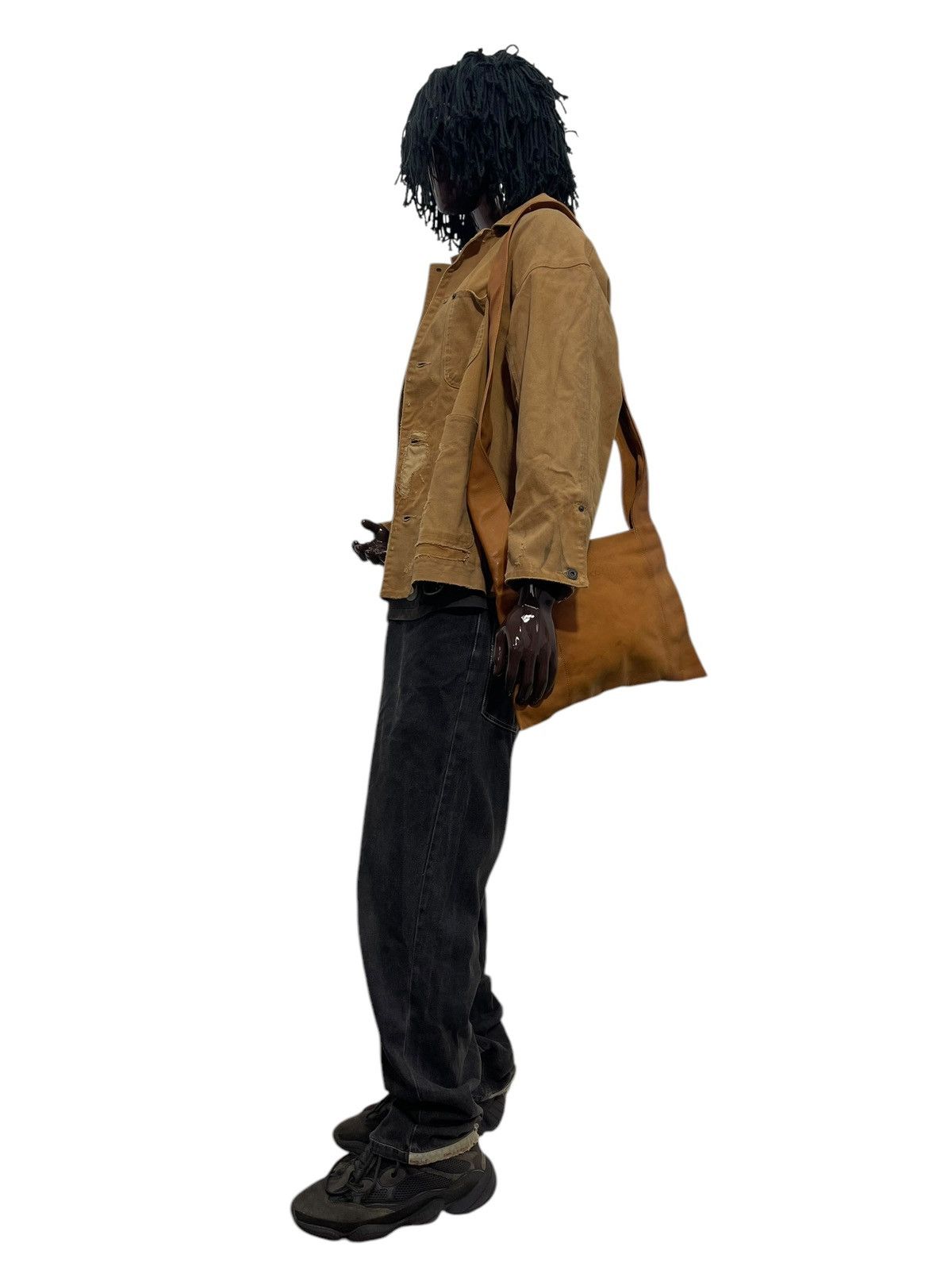 Genuine Leather Full Leather Patina Groom Paris Shoulder Bag 1🟩4 Size ONE SIZE - 3 Thumbnail