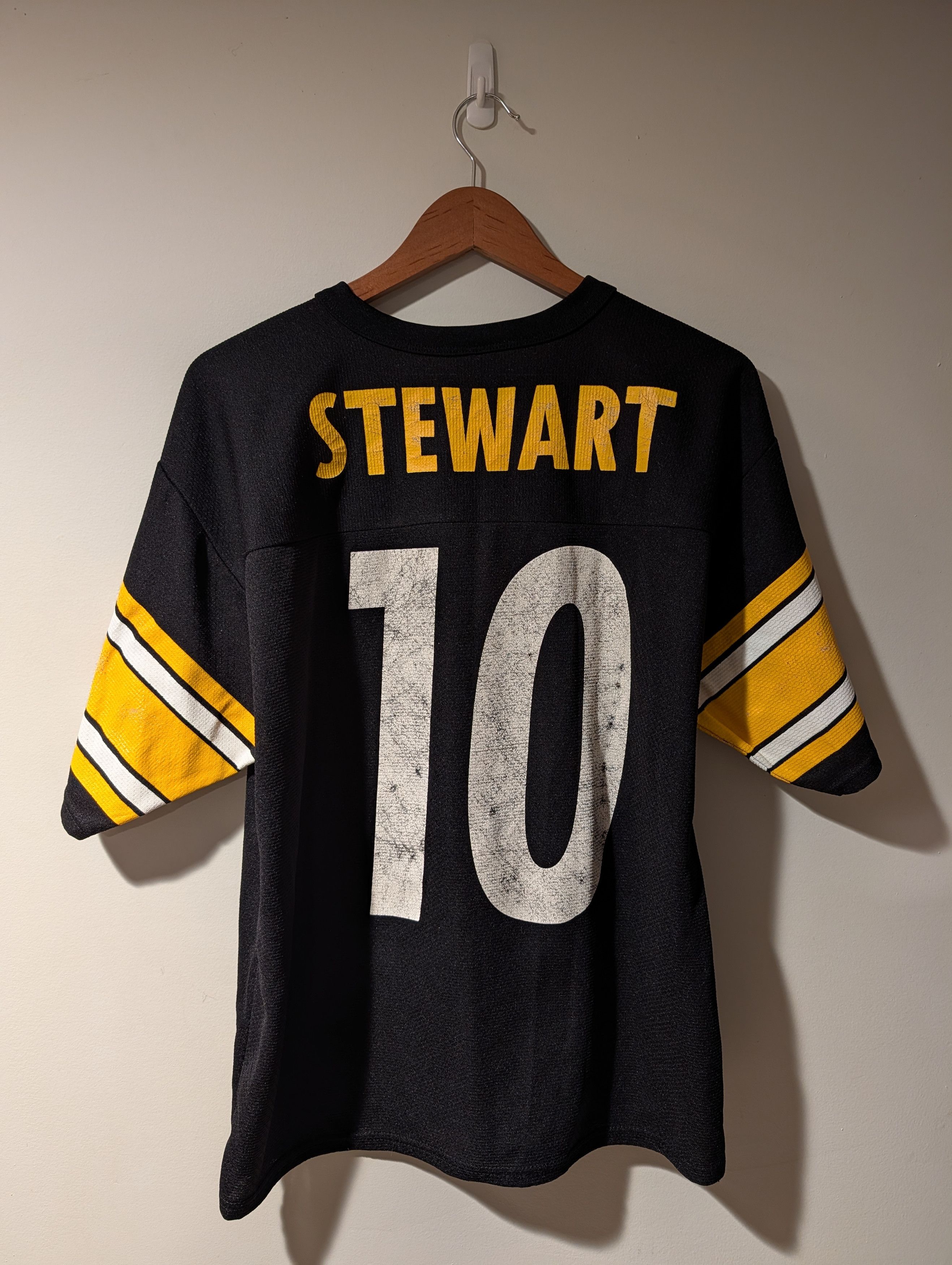 Logo 7 Vintage 90s Kordell Stewart Pittsburgh Steelers Jersey Size US M / EU 48-50 / 2 - 1 Thumbnail