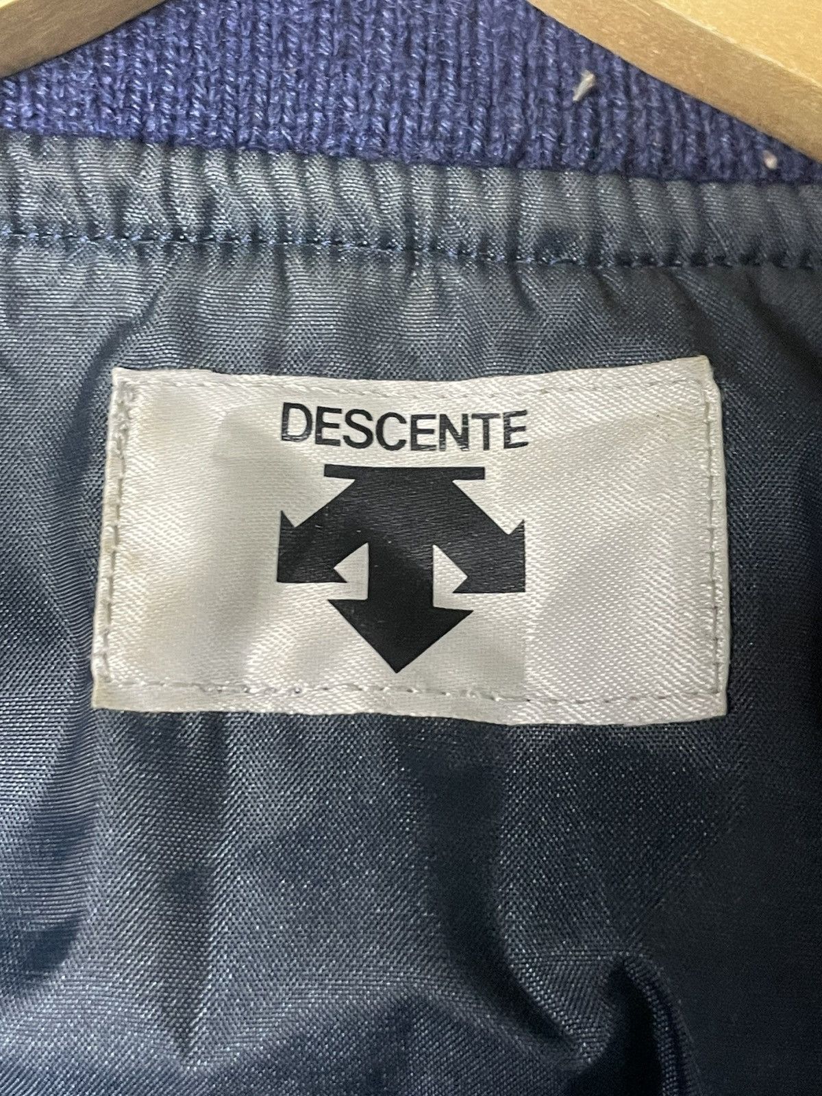 Descente × Japanese Brand × Vintage Vintage DESCENTE Bomber Jacket (81) Size US L / EU 52-54 / 3 - 9 Thumbnail