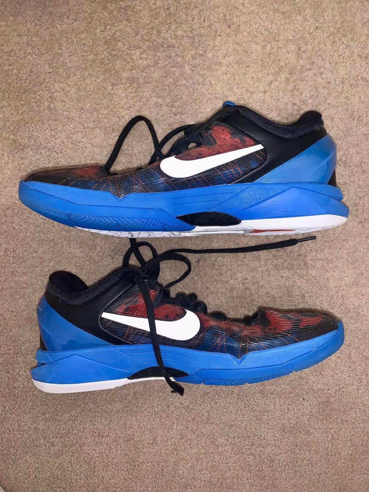 Nike Zoom Kobe 7 System ‘Blue Poison Dart Frog’ Size US 11 / EU 44 - 4 Thumbnail