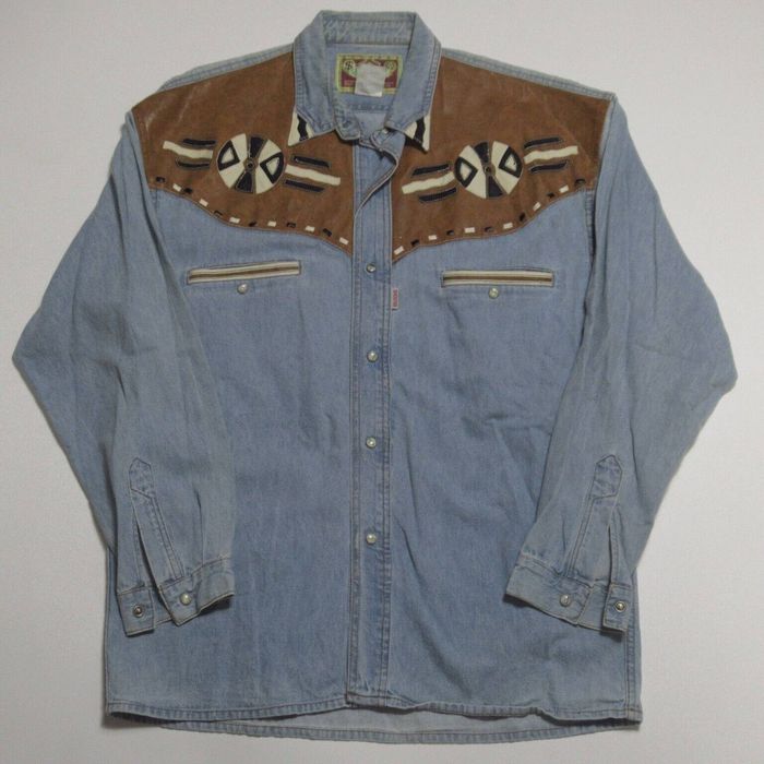 Southwest Pearl Snap Western Shirt