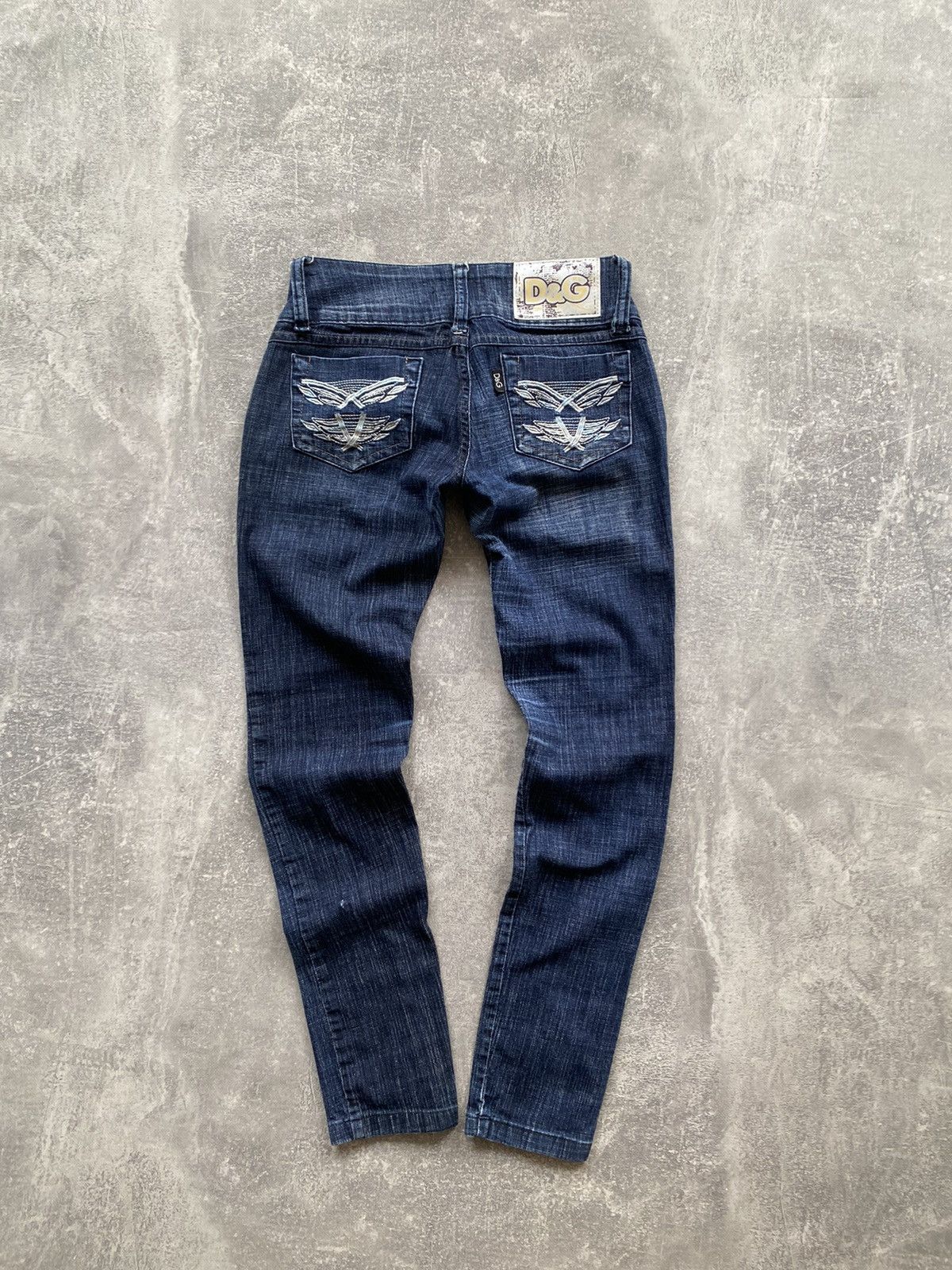 Dolce & Gabbana × Vintage Vintage Y2K Dolce & Gabbana Jeans Size 26" / US 2 / IT 38 - 2 Thumbnail