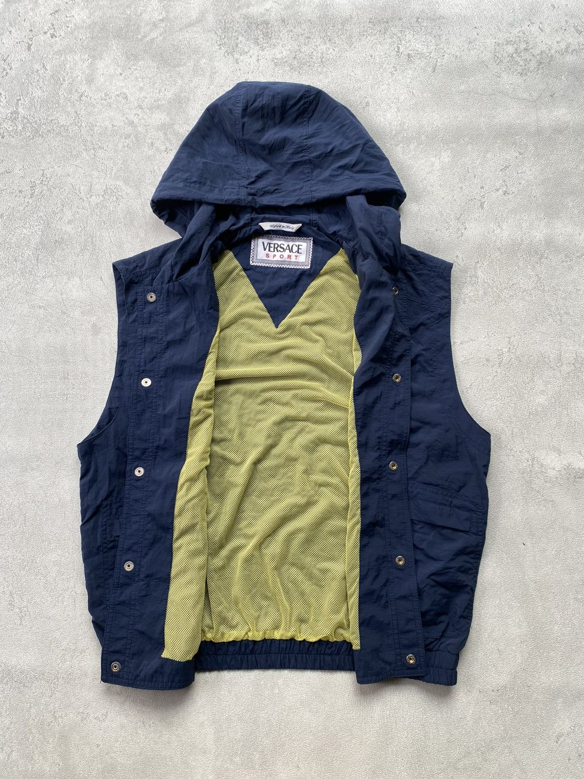 Versace × Vintage Vintage vest Versace sport Size US L / EU 52-54 / 3 - 3 Thumbnail