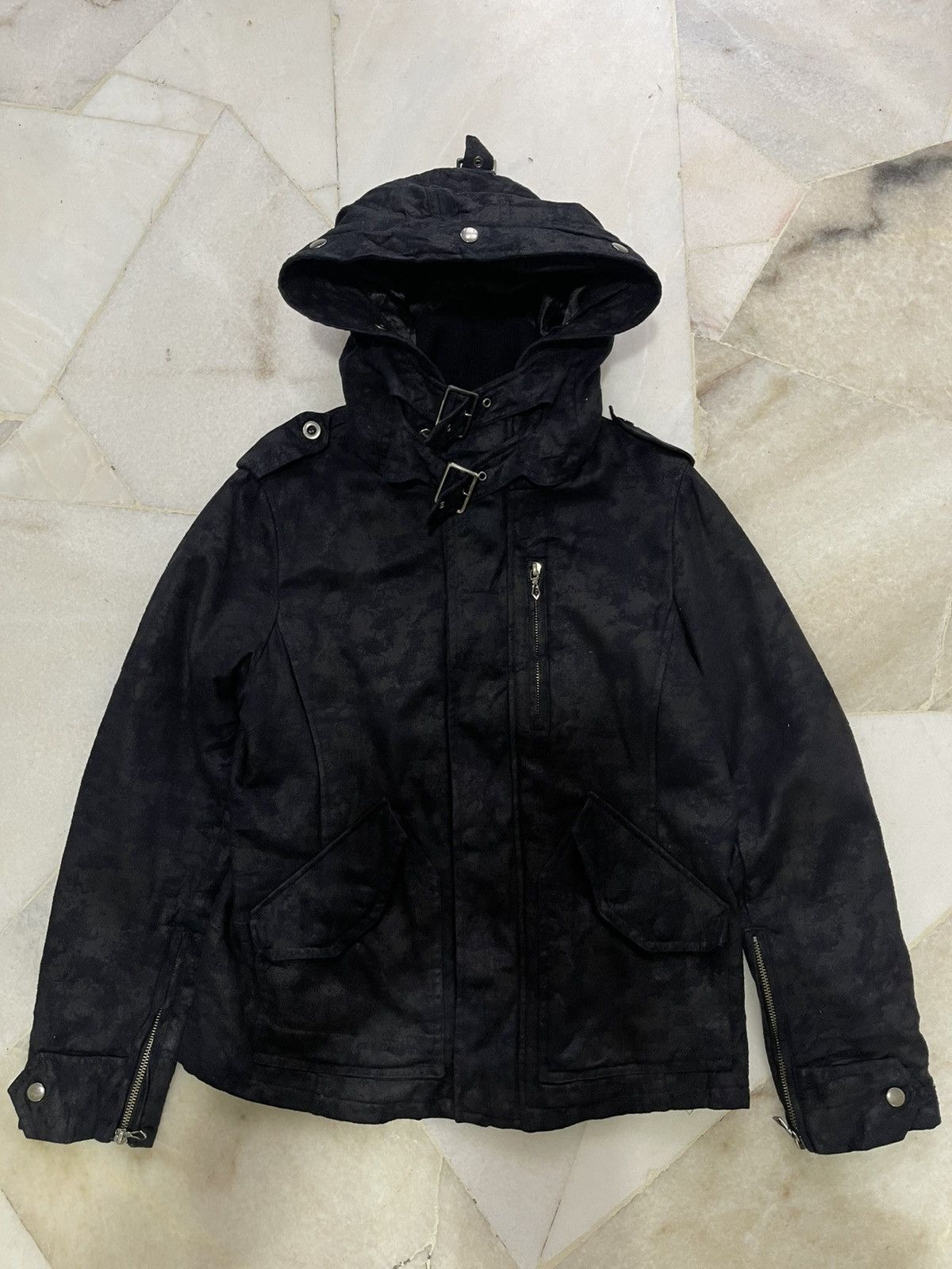 Le Grande Bleu (L.G.B.) 2000s Maniac Work Layered Two Zip Jacket Size US S / EU 44-46 / 1 - 12 Thumbnail