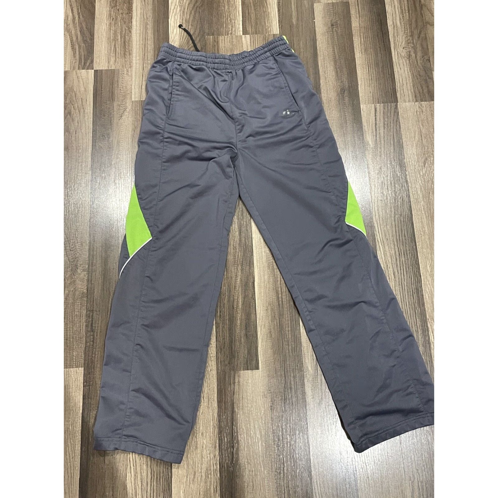 Vintage Russel Athletic Sweatpants Women’s L Grey/Green Activewear Pants Womens Size 36" / US 14 / IT 50 - 2 Thumbnail