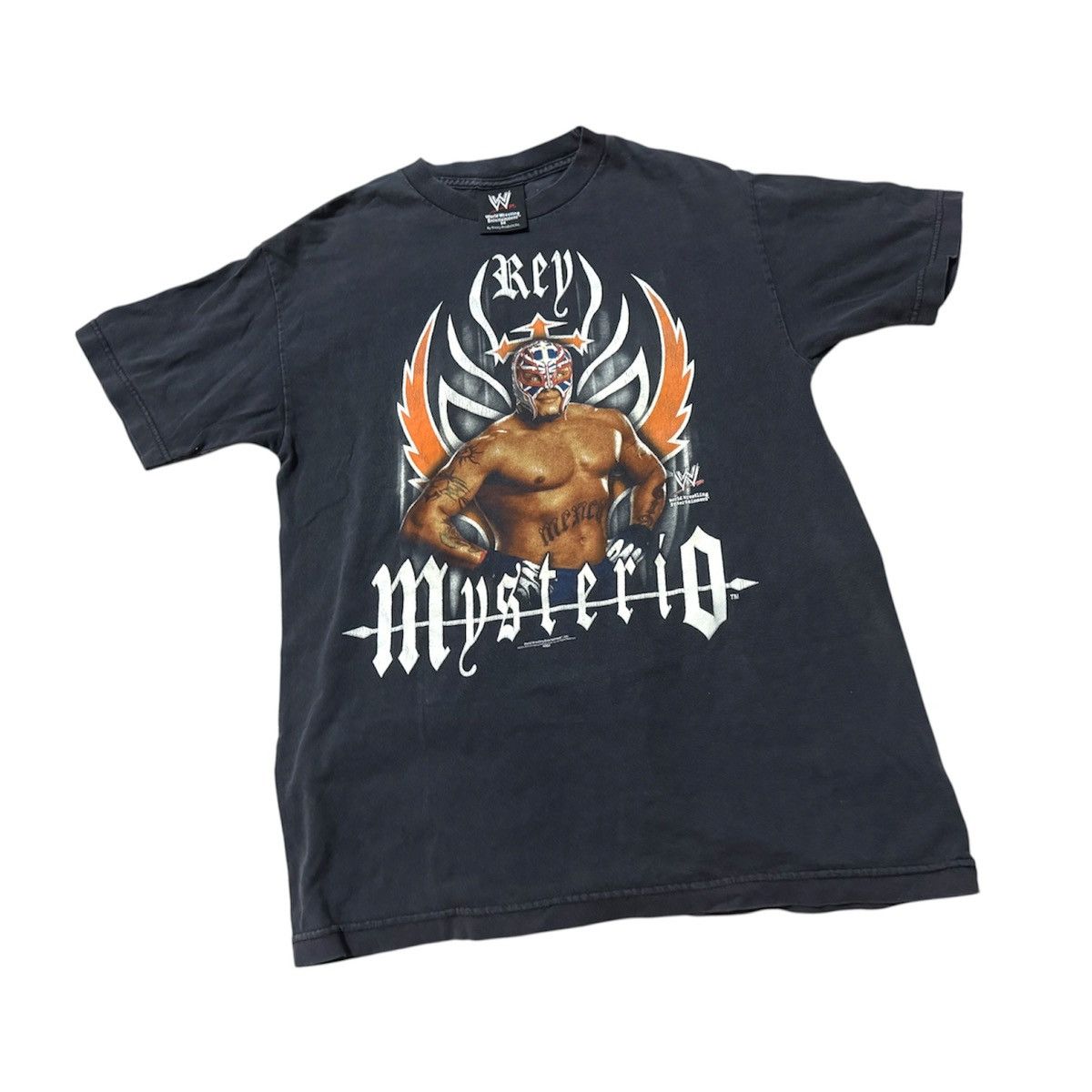 Vintage Vintage 00s WWE Rey Mysterio T-Shirt Size US M / EU 48-50 / 2 - 1 Thumbnail