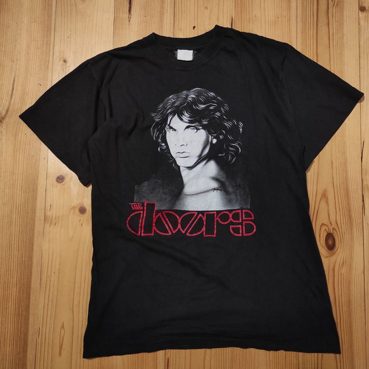 Band Tees × Vintage The DOORS vintage 90s Jim Morrison t-shirt Size US M / EU 48-50 / 2 - 1 Thumbnail
