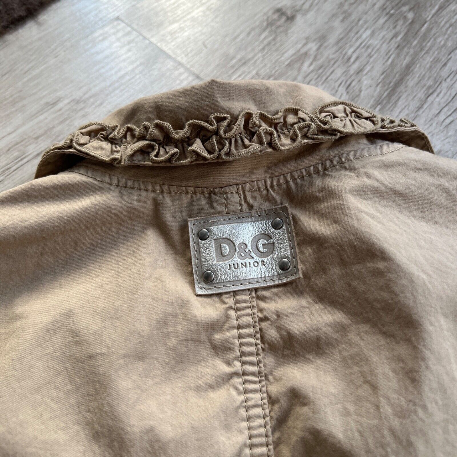 Dolce & Gabbana Dolce & Gabbana W's Junior Cotton Belted Jacket 8928AC Size XS / US 0-2 / IT 36-38 - 7 Thumbnail