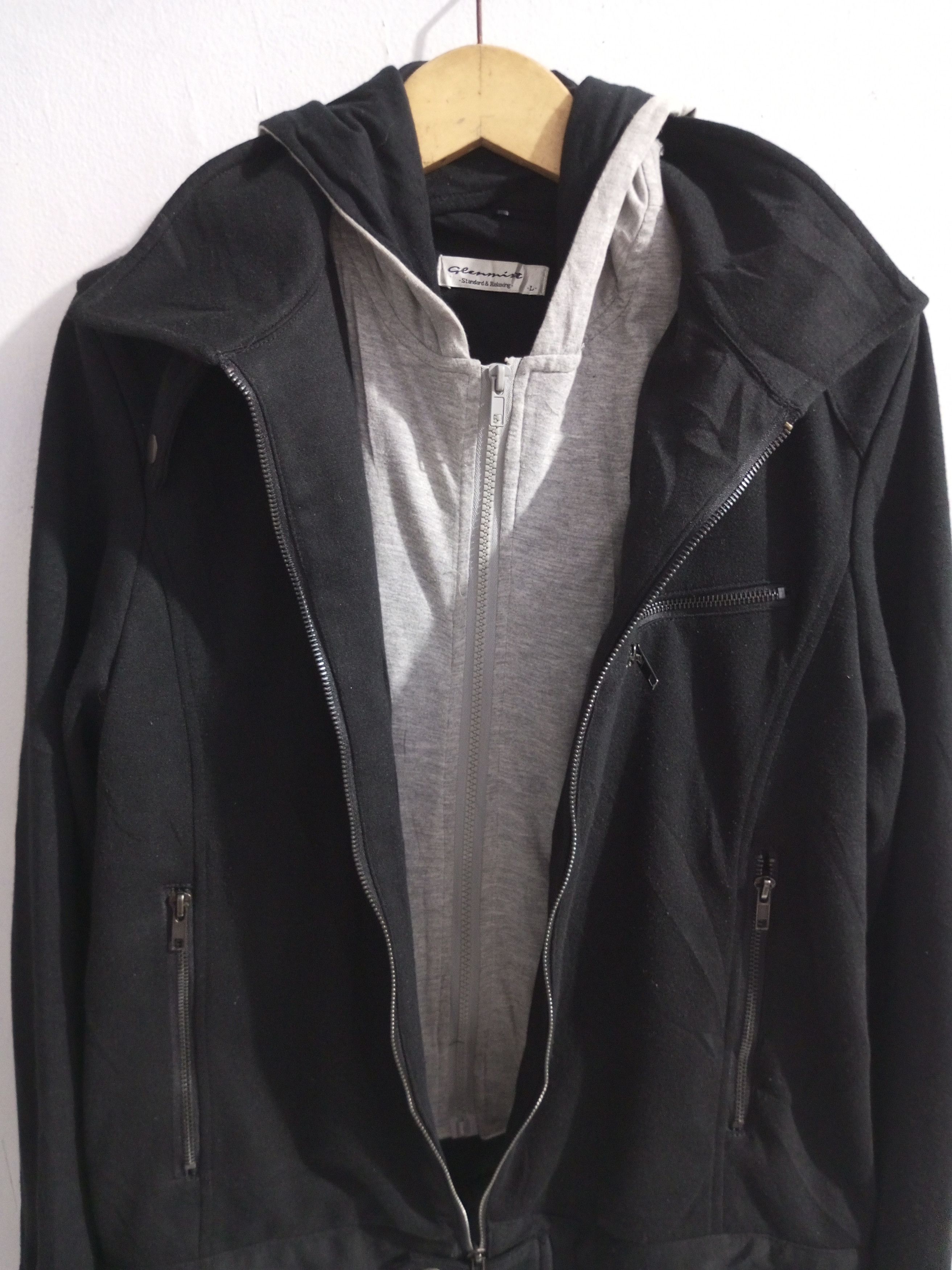 If Six Was Nine × Japanese Brand × Le Grande Bleu (L.G.B.) Glenmist bondage doble zipper punk jacket hoodie Size US L / EU 52-54 / 3 - 9 Thumbnail