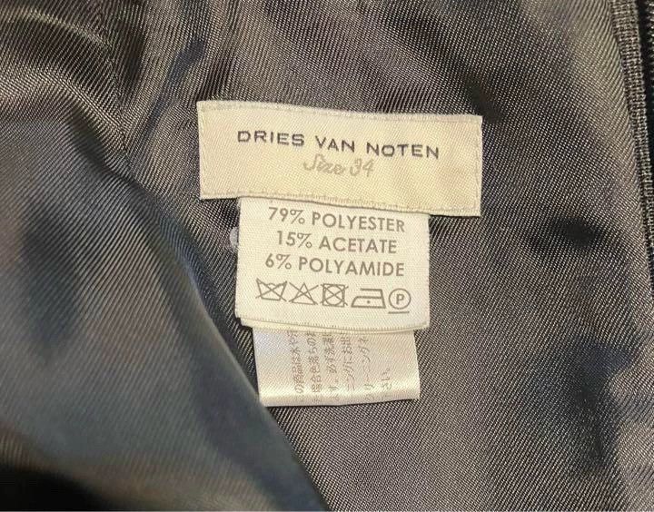 Dries Van Noten Dries Van Noten size:34 Peacock blue show style iridescenc Size 33" - 7 Thumbnail