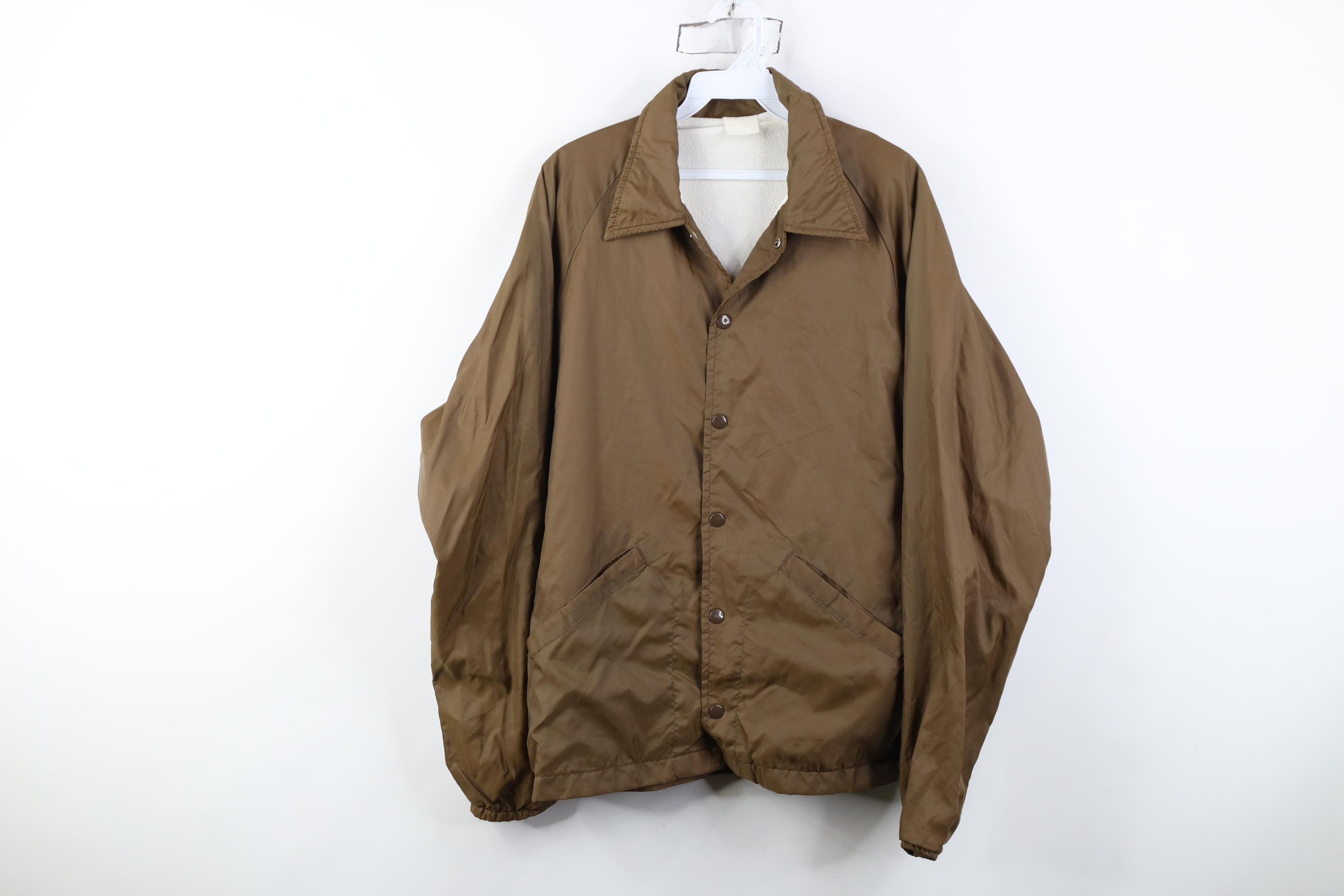 Vintage Vintage 70s Zanetta Farm Horse Lined Windbreaker Jacket Size US L / EU 52-54 / 3 - 1 Thumbnail