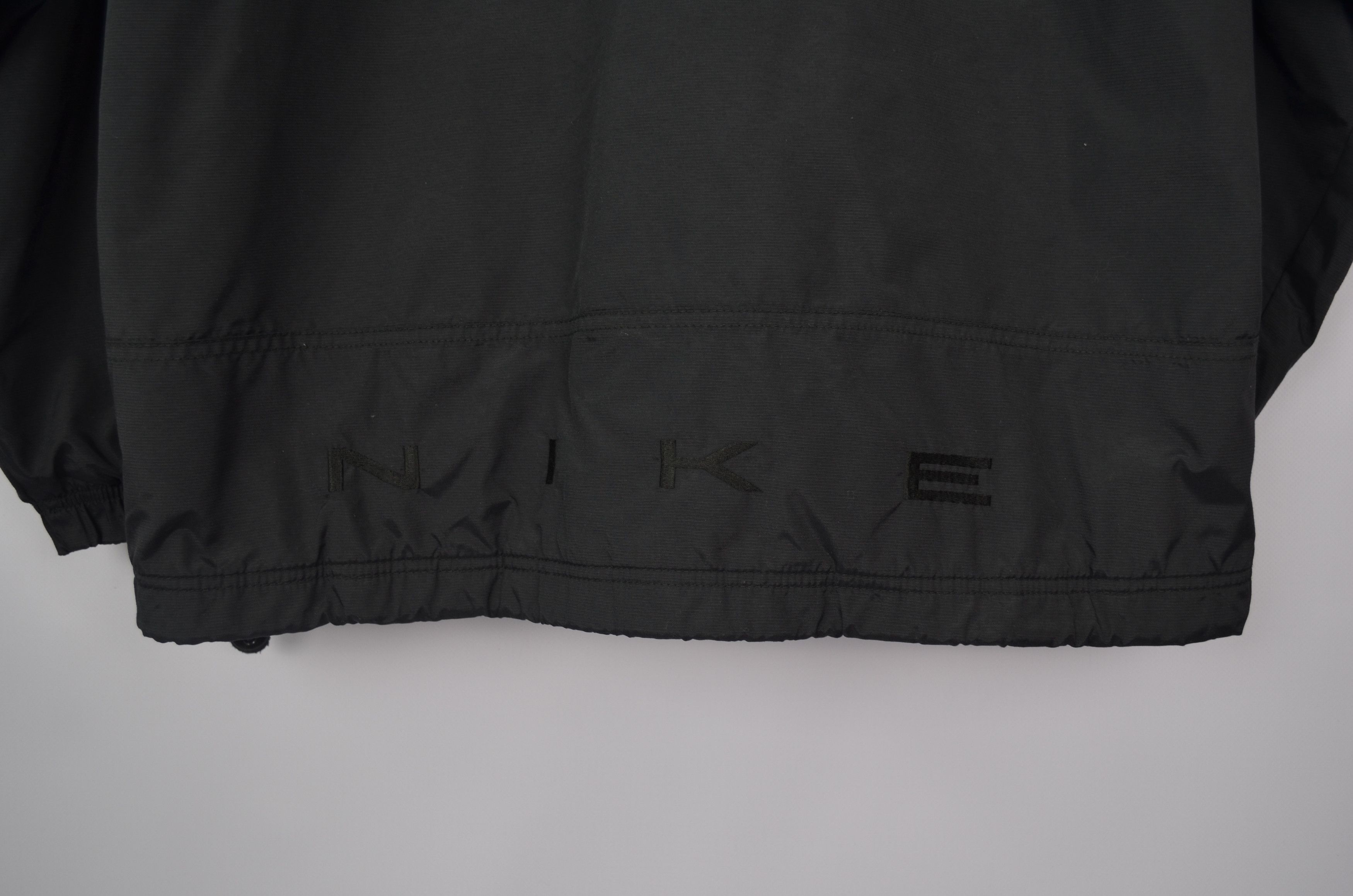 Nike × Vintage 90s Vintage Nike 1/4 Zip Embroided Logo Nylon Anorak Jacket Size US M / EU 48-50 / 2 - 13 Thumbnail