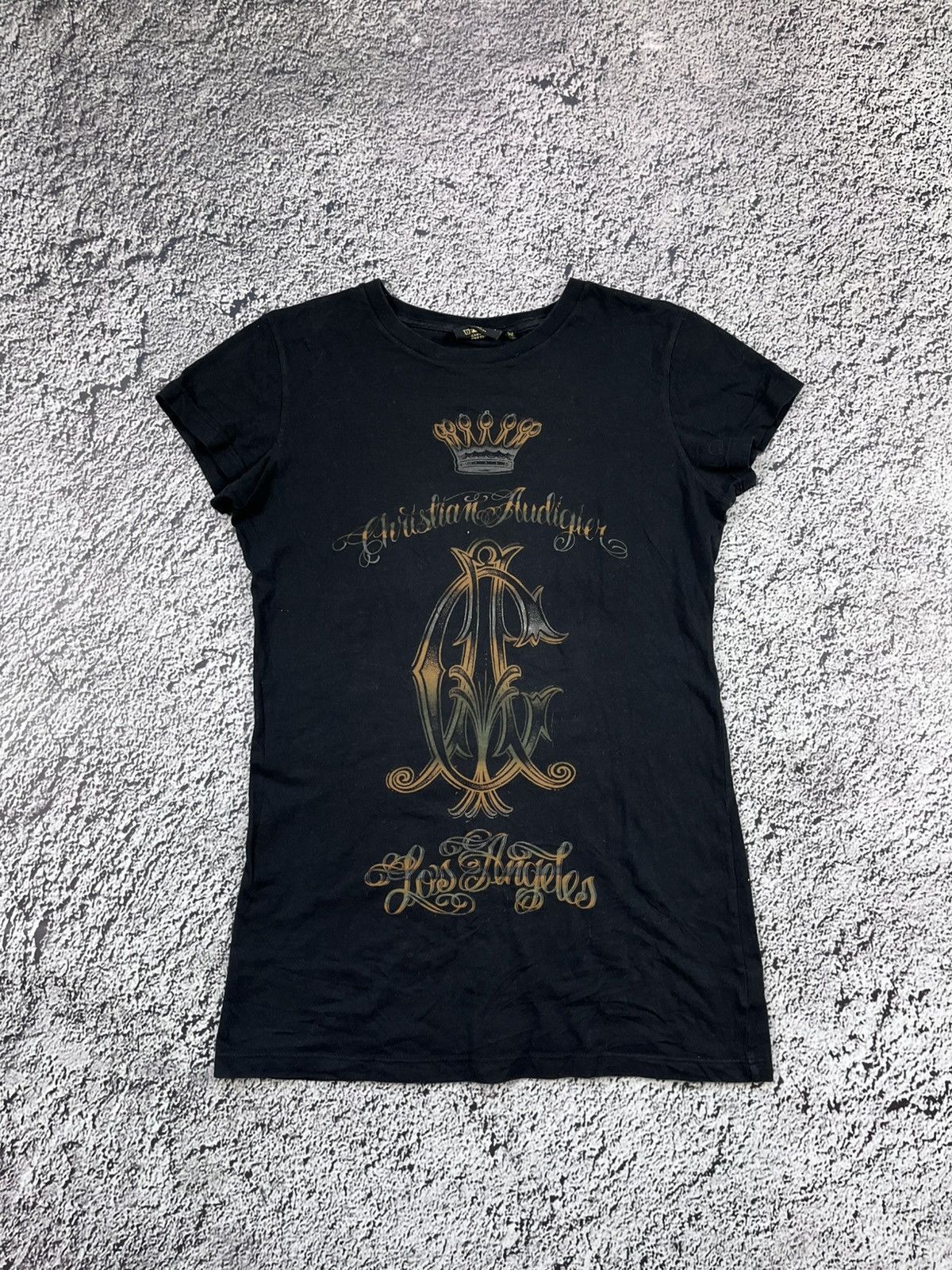 Christian Audigier Vintage Y2K Christian Audigier Los Angeles t-shirt size S Size US S / EU 44-46 / 1 - 1 Thumbnail