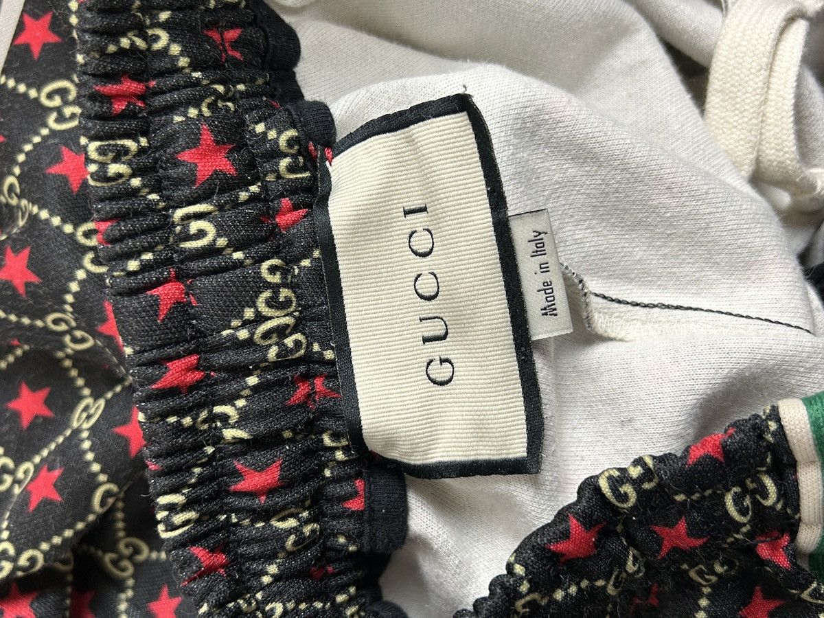 Gucci Gucci GG Logo Star Side Line Contrast Track Pant 19AW Size S Size US 30 / EU 46 - 9 Thumbnail