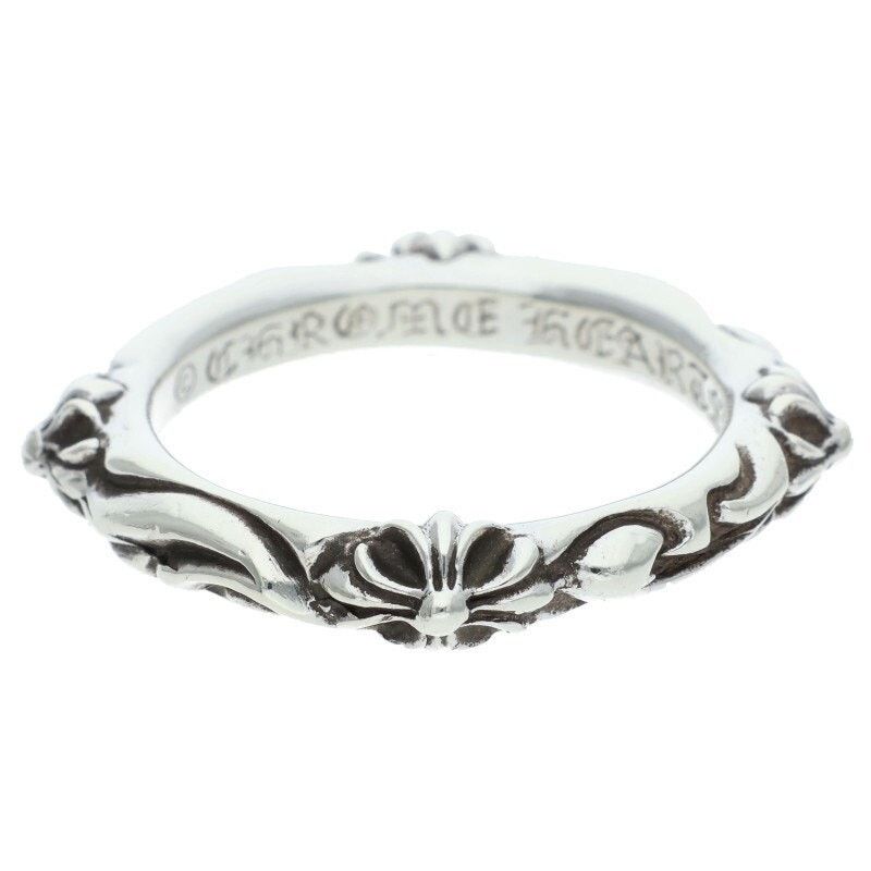 Chrome Hearts Chrome Hearts SBT Band Silver Ring Size ONE SIZE - 1 Thumbnail