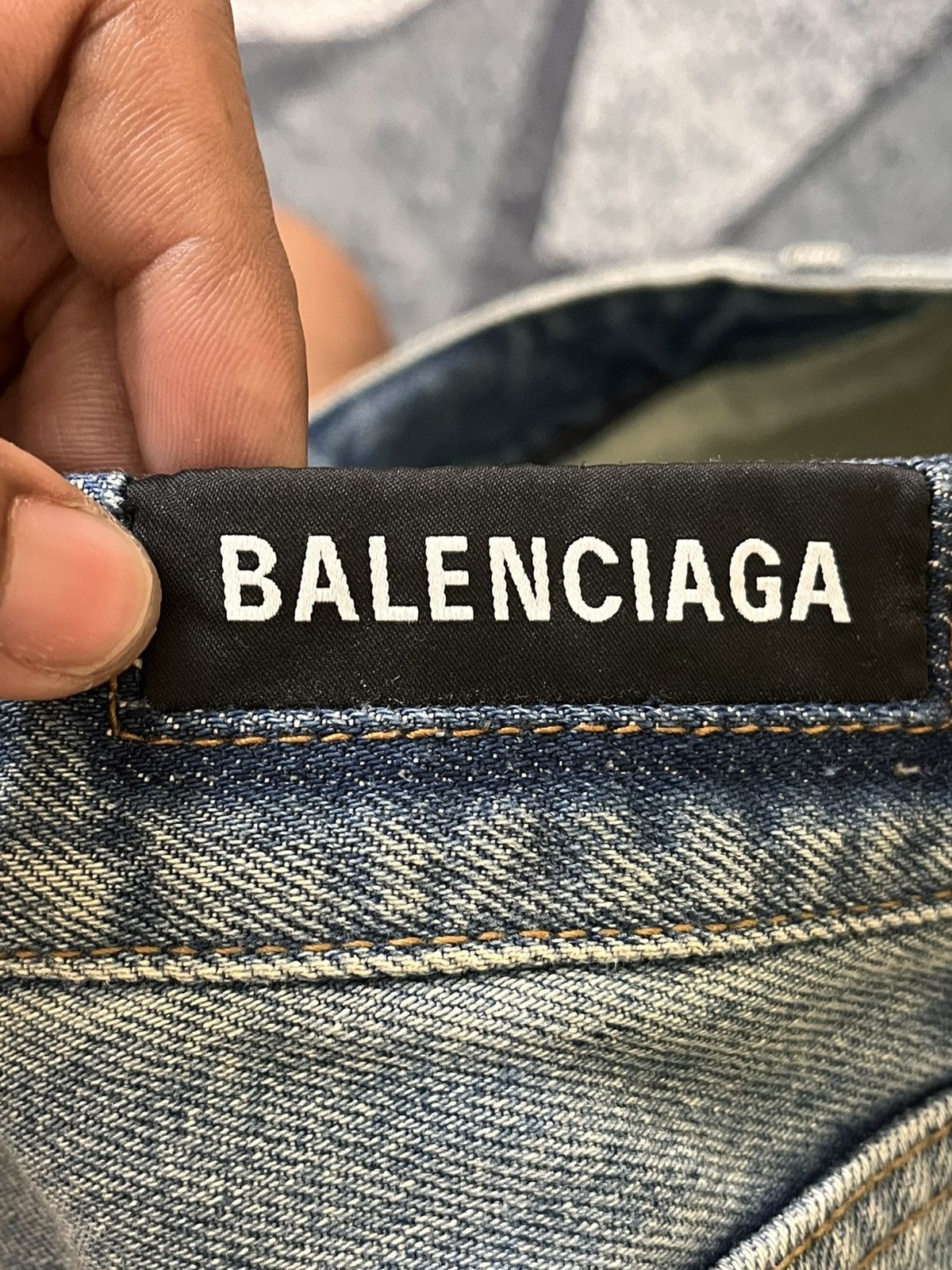 Balenciaga Balenciaga Unisex Jeans Size US 29 - 18 Thumbnail