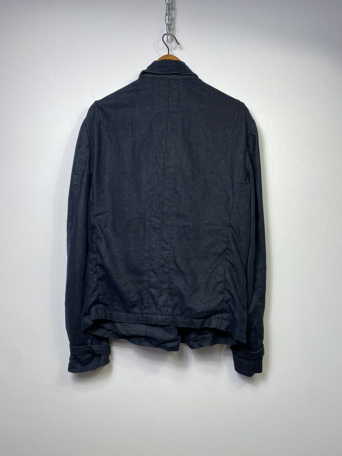 Allsaints Allsaints Spitalfields Double Breasted Linen Revenge Coat Size US M / EU 48-50 / 2 - 12 Thumbnail