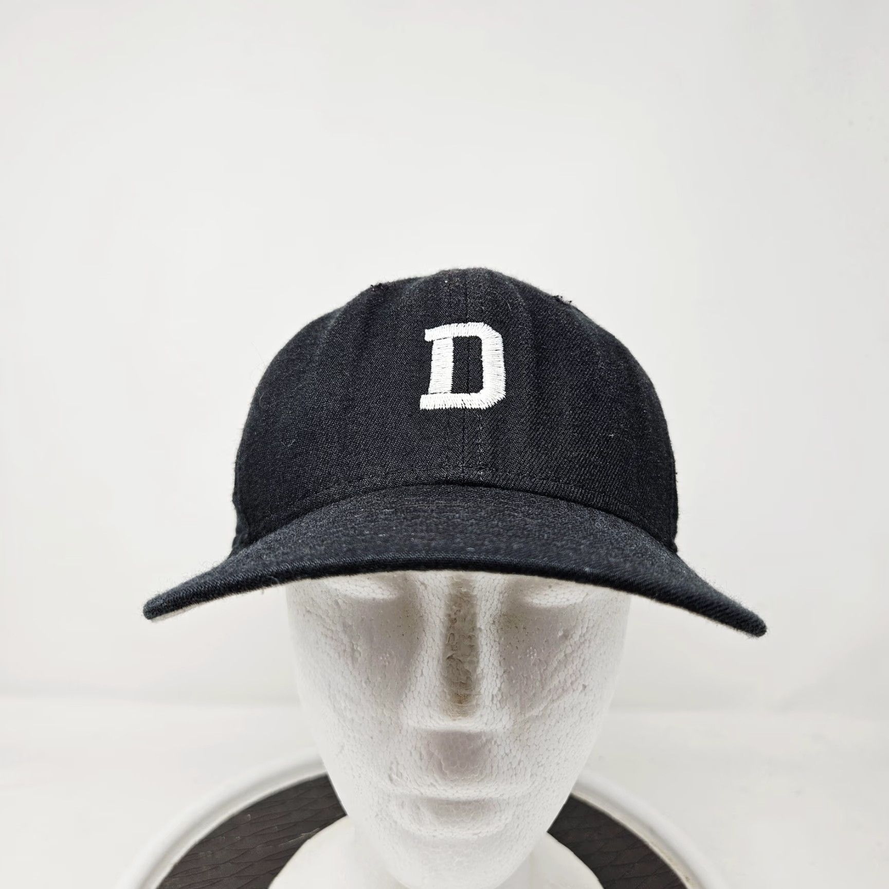 New Era New Era Hat Cap Baseball Snap Back One Size Black Mens D Logo Twill USA Size ONE SIZE - 2 Thumbnail