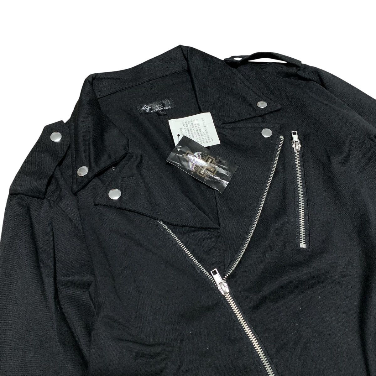 Japanese Brand Devil N Bass Asymmetrical Long Coat Gothic Vkeii Lgb Style Size US L / EU 52-54 / 3 - 4 Thumbnail