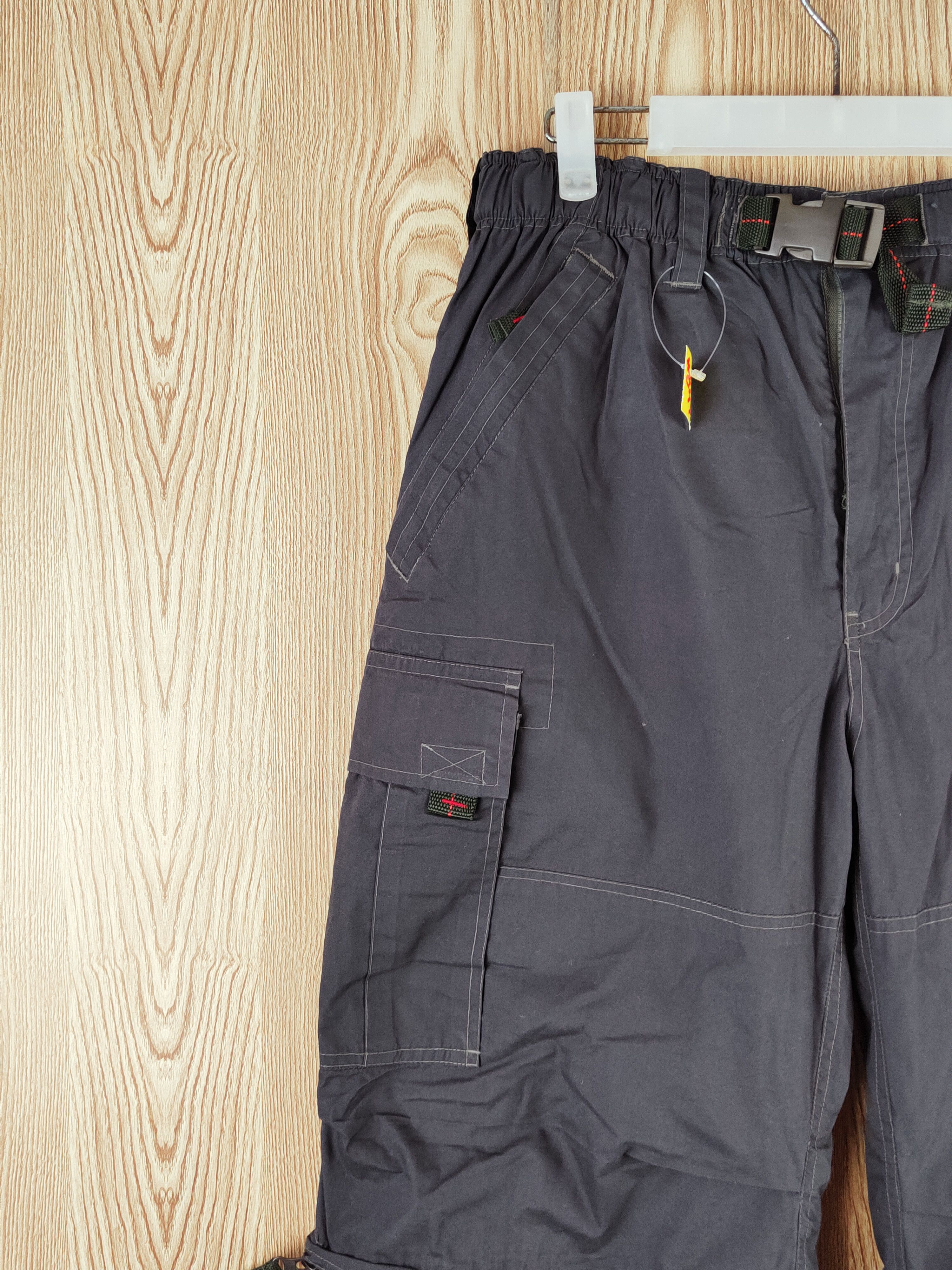 Japanese Brand Scommesso Navy Multipocket Sweatpants #W847 Size US 31 - 3 Thumbnail