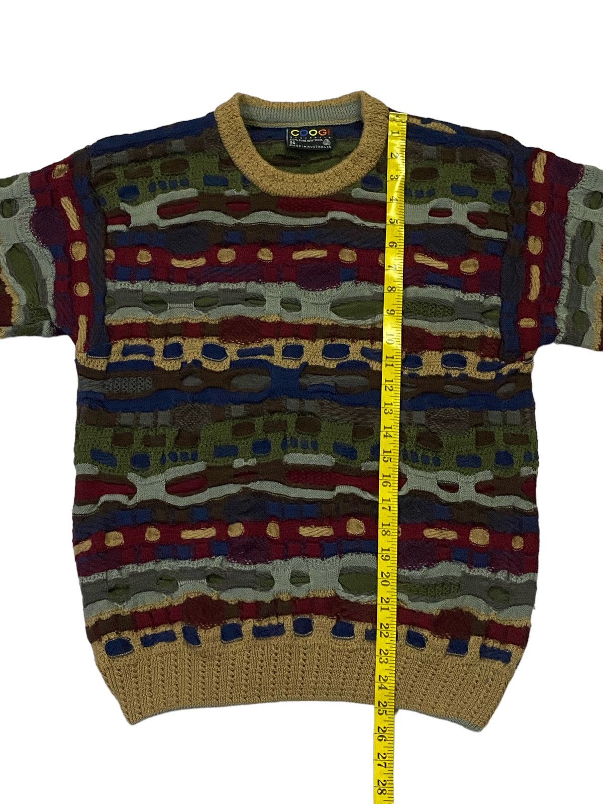 Coogi Vintage Googi 3D Knit Crewneck Sweater Size US S / EU 44-46 / 1 - 6 Thumbnail