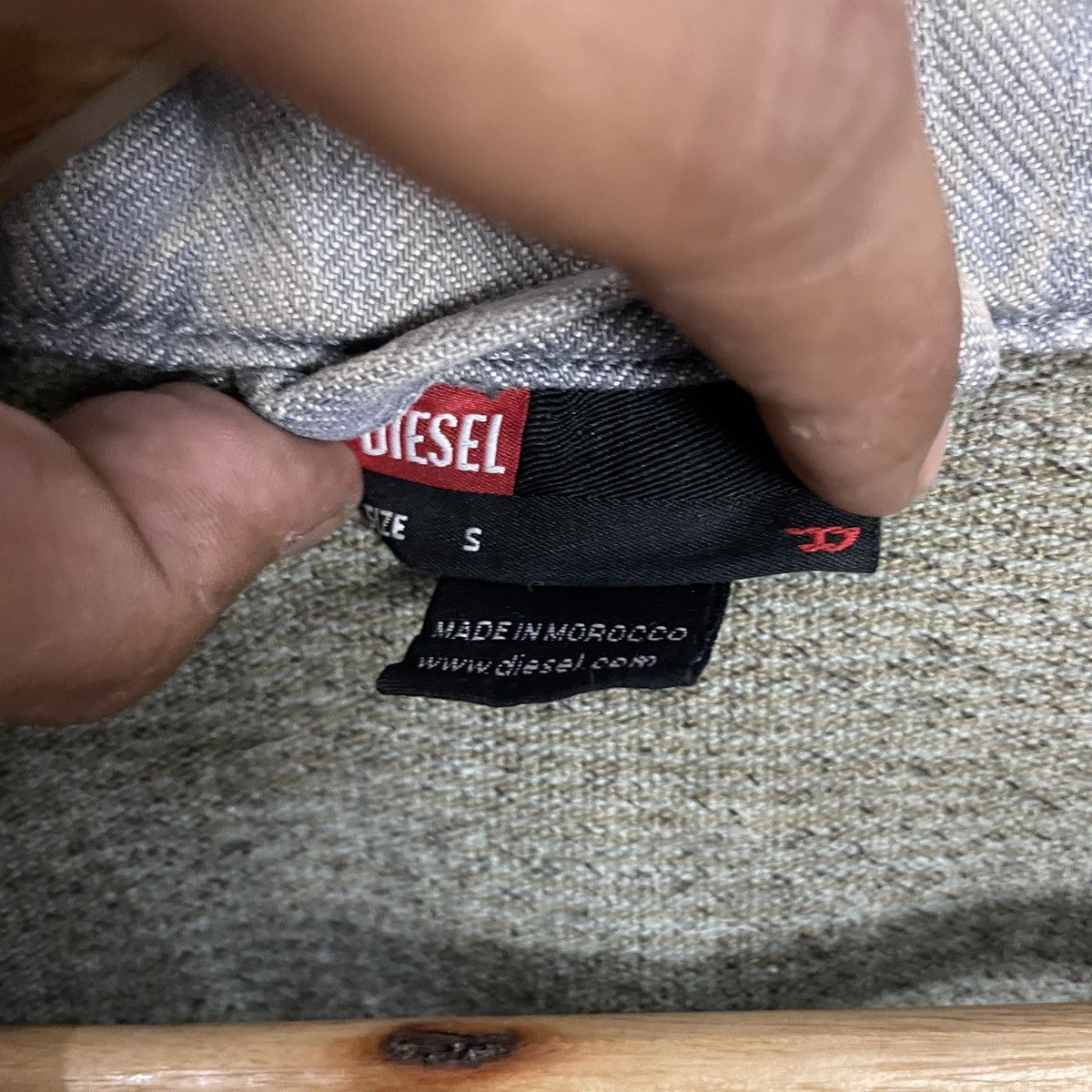Diesel Vintage Diesel Herringbone Workwear Chore Jacket Size US M / EU 48-50 / 2 - 7 Thumbnail