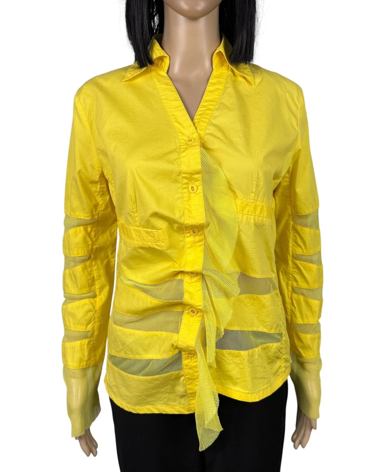 Dolce & Gabbana Dolce & Gabbana Vintage Shirt With Mesh size L Size L / US 10 / IT 46 - 2 Thumbnail