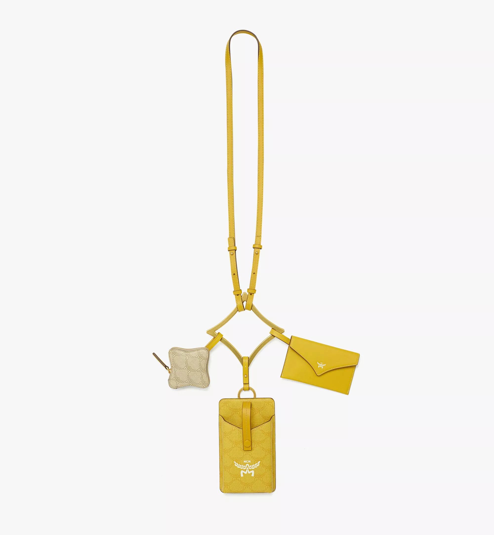 MCM o1mt1gz0725 Size: OS / Pouch in Yellow Size ONE SIZE - 1 Thumbnail