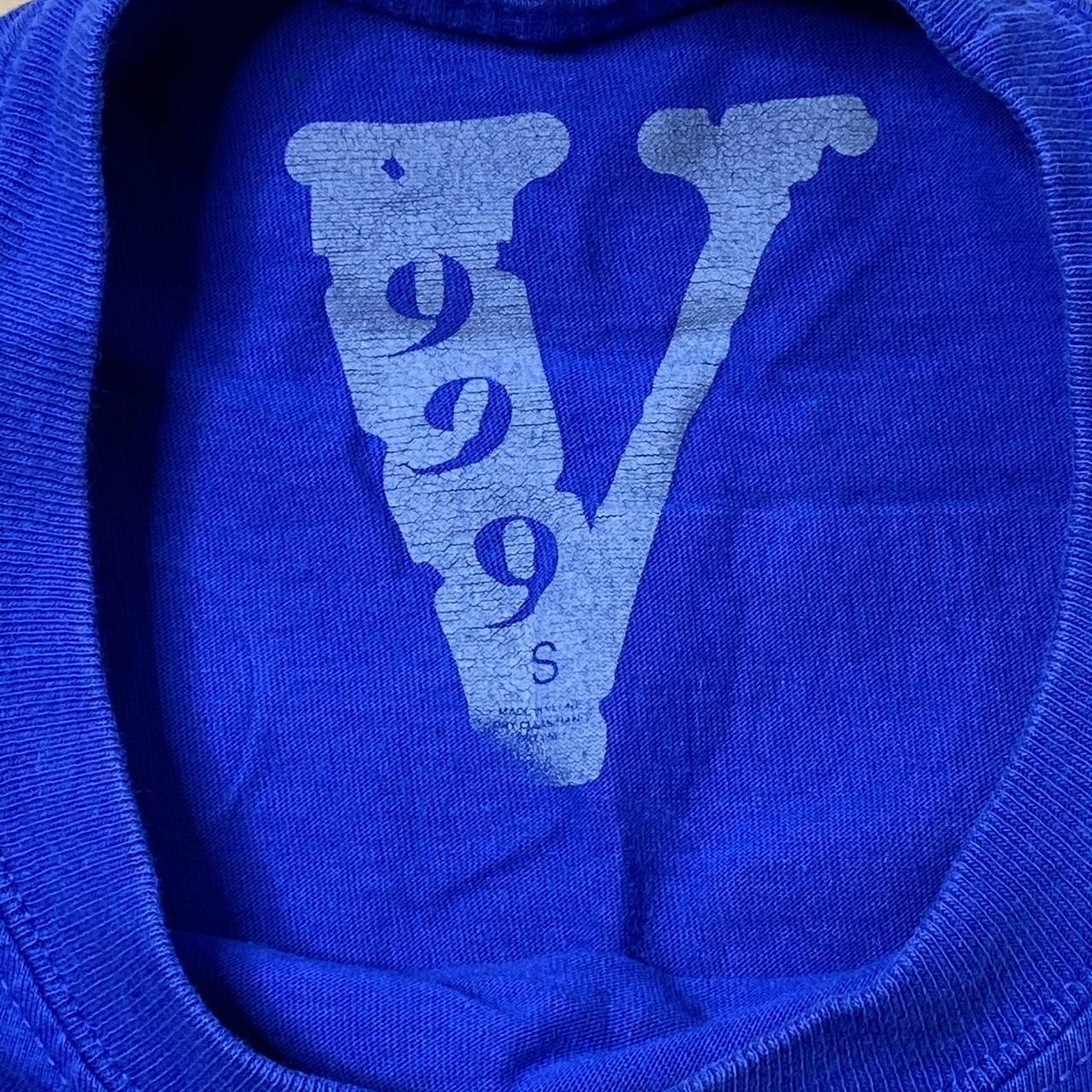 Vlone VLONE x Juice Wrld 999 Blue Streetwear Tee Size Small Size US S / EU 44-46 / 1 - 4 Thumbnail