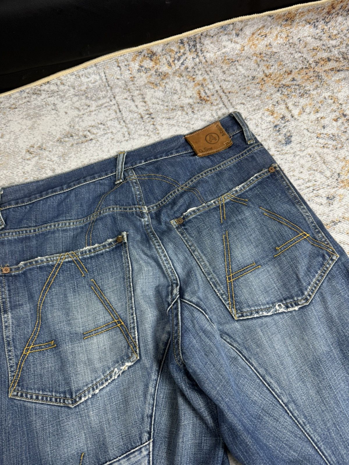 Tornado Mart Gstar japanes denim pants Size US 33 - 8 Thumbnail