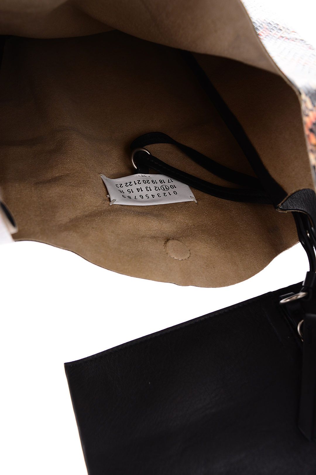 Maison Margiela og1mm1224 Size: OS / Leather Tote Bag in Black Size ONE SIZE - 5 Thumbnail
