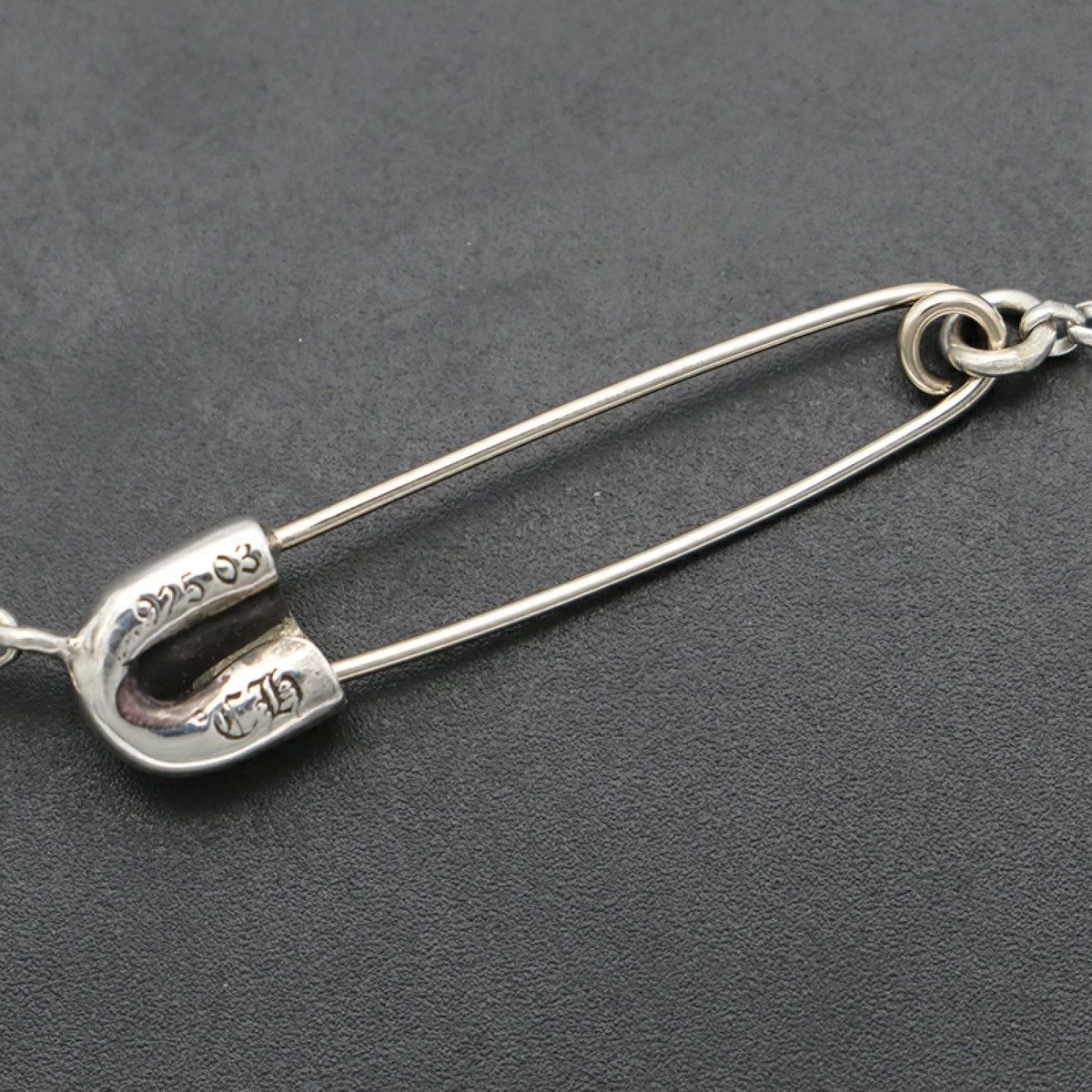 Chrome Hearts 16inch Chrome Hearts CHAIN SAFETY PIN CH Plus ROLL CHAIN Size ONE SIZE - 4 Thumbnail