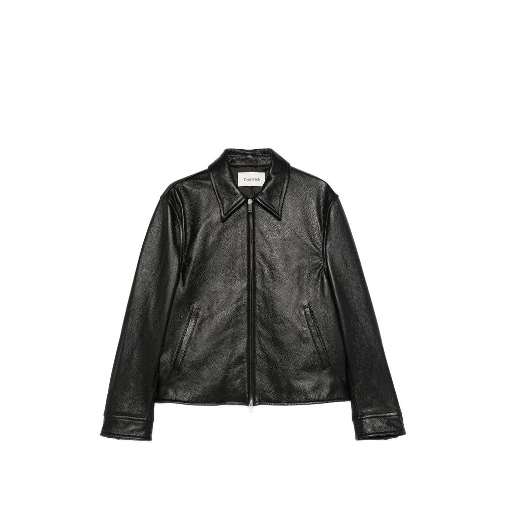 TONYWACK Tonywack BLACK Jackets - Leather Jackets Size US S / EU 44-46 / 1 - 1 Thumbnail