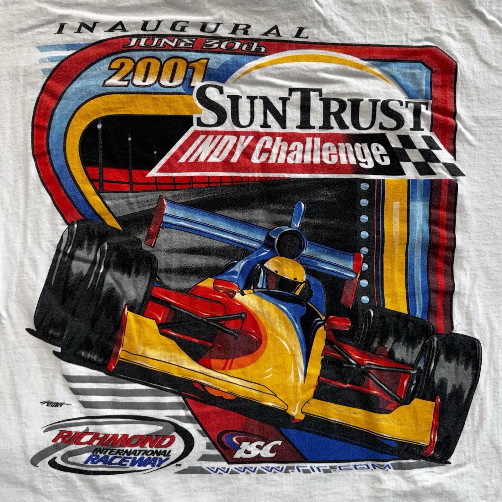 Vintage Eddie Cheever Jr. Autographed Vintage 2001 Indy NASCAR Shirt Size ONE SIZE - 5 Thumbnail