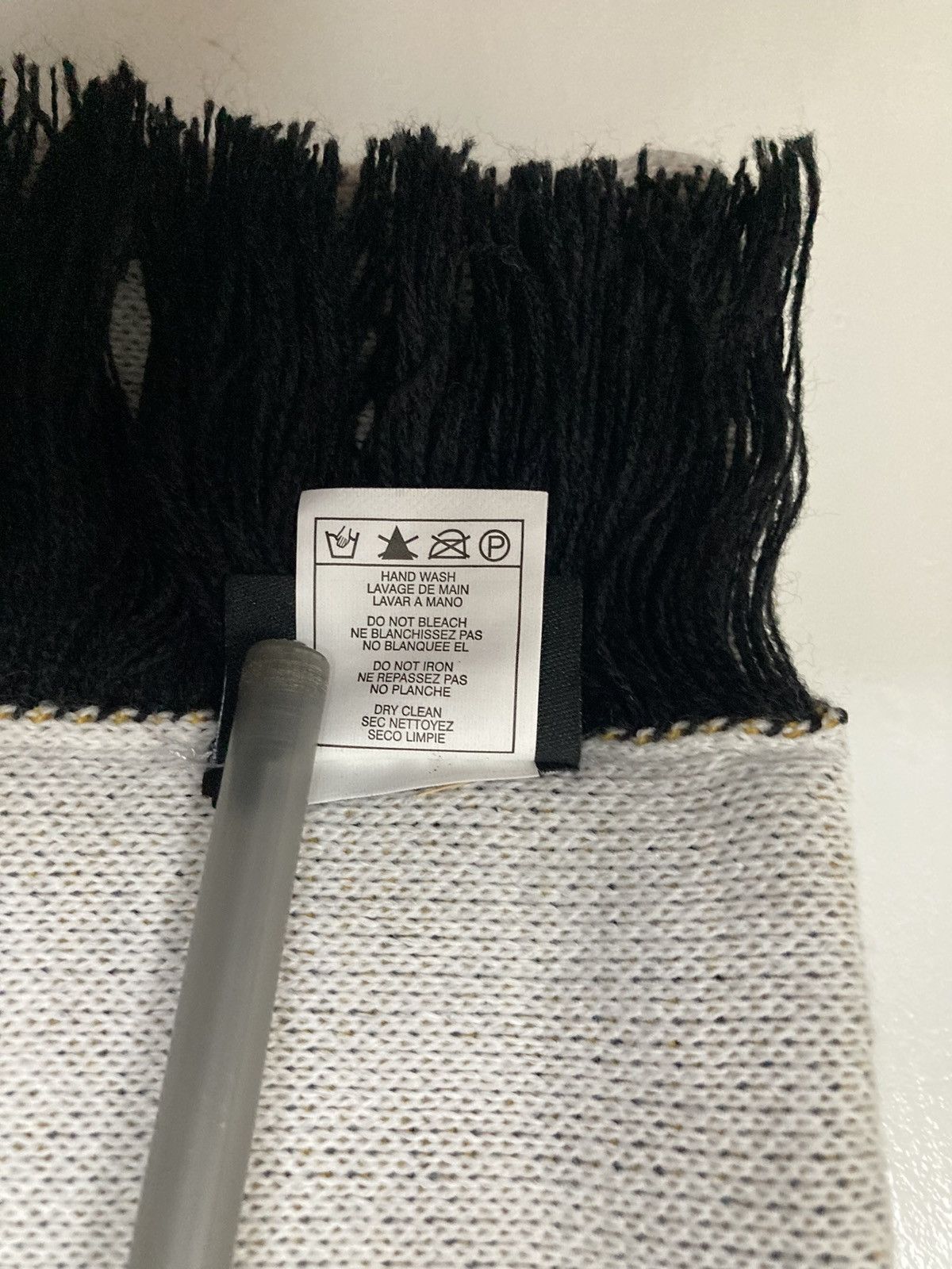Adidas ADIDAS REAL MADRID CF SCARF SOCCER FOOTBALL KNIT BLACK WHITE Size ONE SIZE - 11 Thumbnail