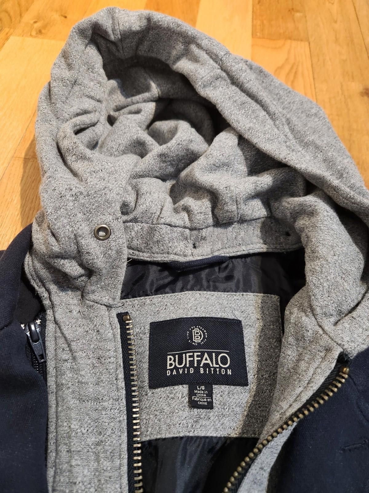 Buffalo David Bitton Buffalo David Bitton Blazer With Detachable Hoodie Navy L Size US L / EU 52-54 / 3 - 2 Thumbnail