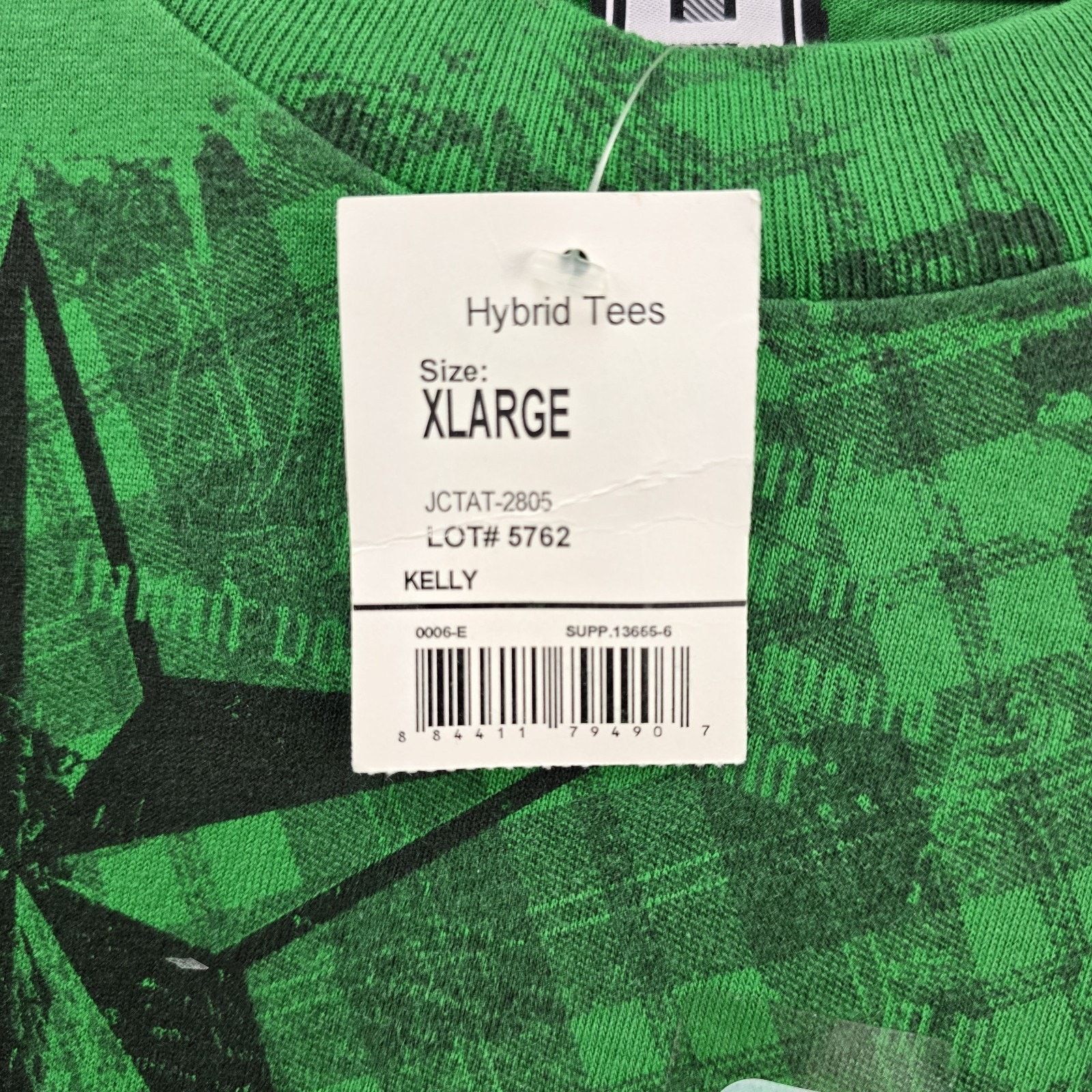 Other Vtg Y2K Hybrid Tee Shirt XL Stars Plaid Pinkman Grunge Size US XL / EU 56 / 4 - 3 Thumbnail