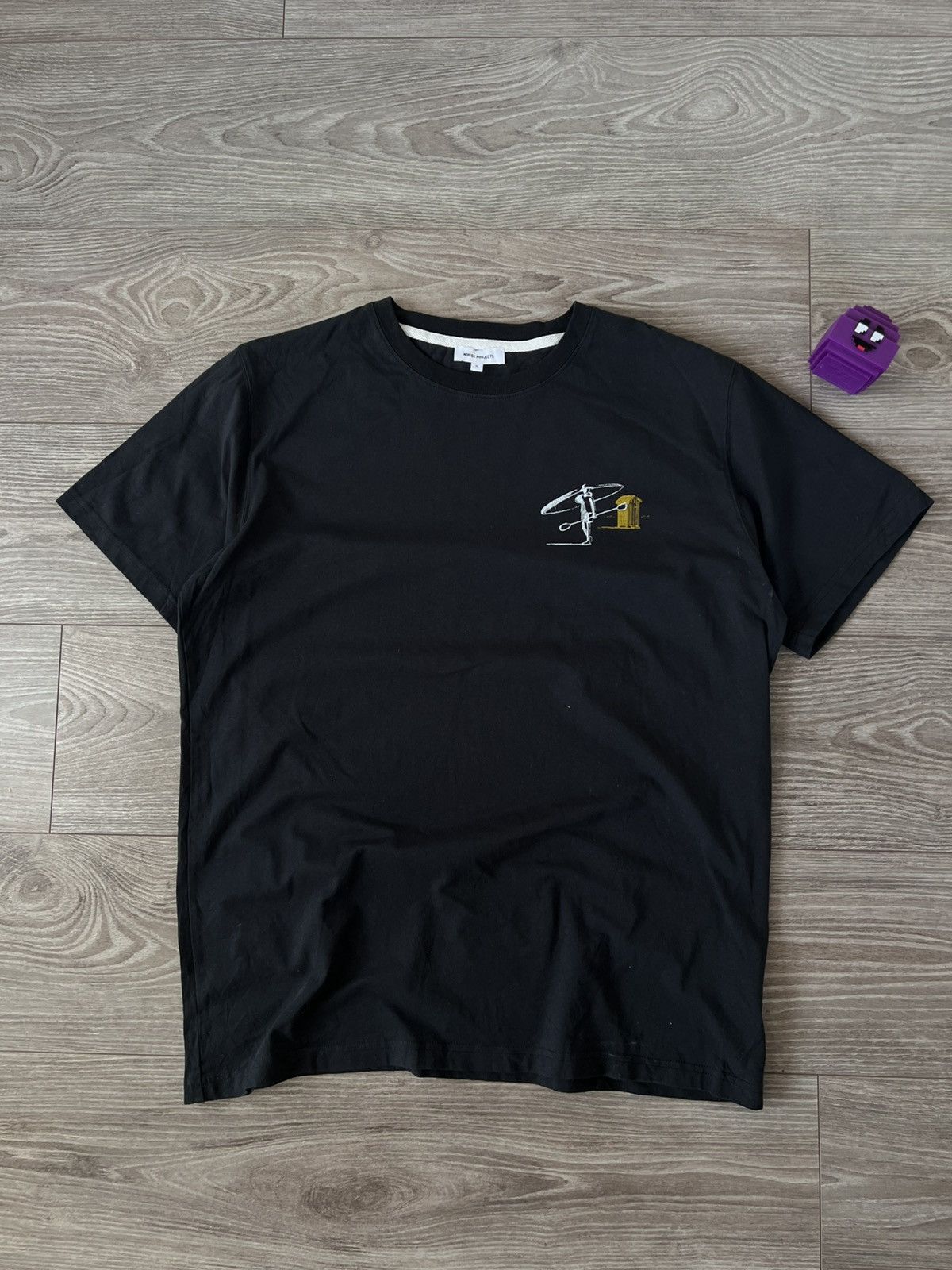Norse Projects Norse Projects X Daniel Frost Kayak Avant Garde Bug Logo Tee Size US XL / EU 56 / 4 - 12 Thumbnail