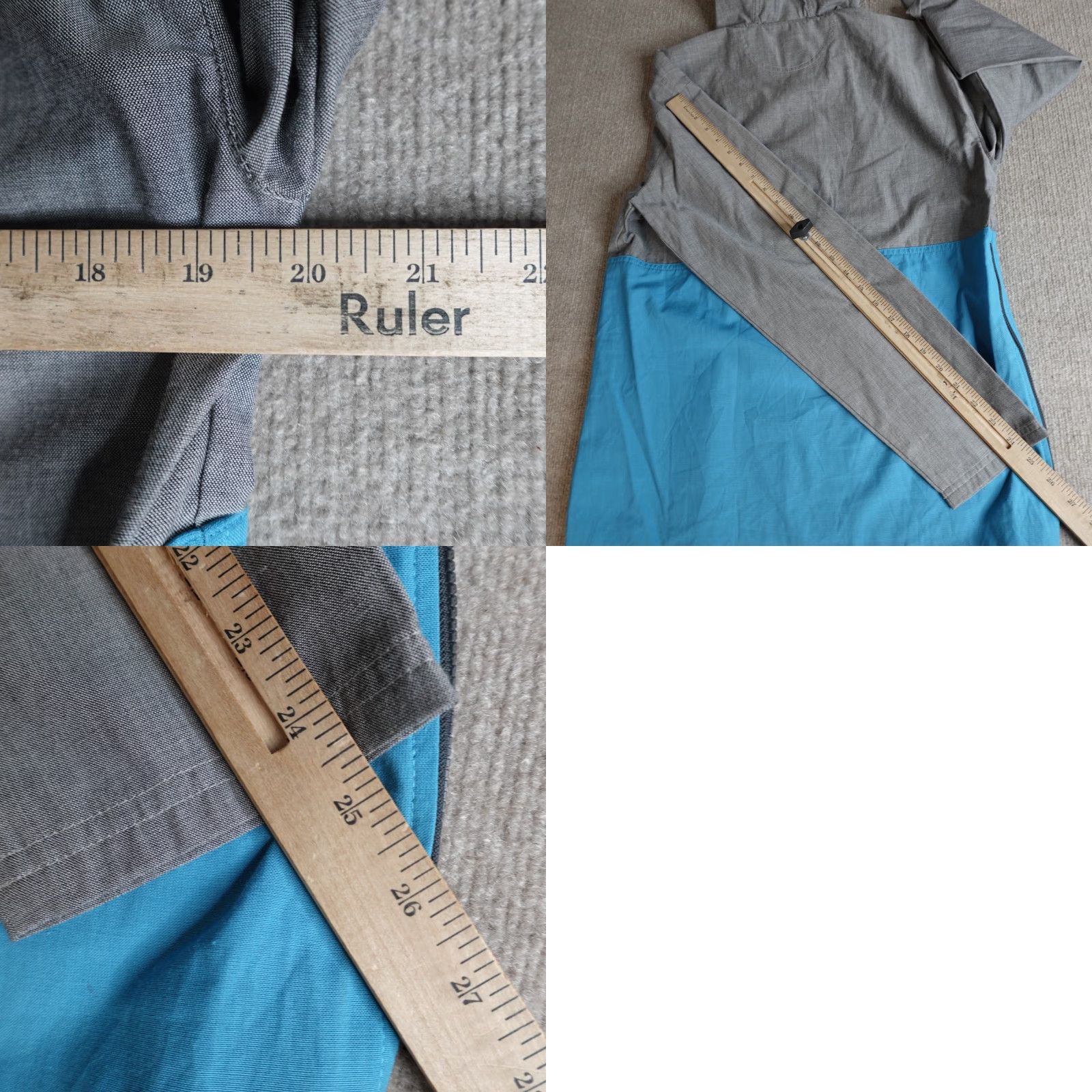Icebreaker VINTAGE Icebreaker Jacket Anorak Wool Blend 1/4 Zip Hooded Mid-Length Gray S Mens Size US S / EU 44-46 / 1 - 8 Thumbnail