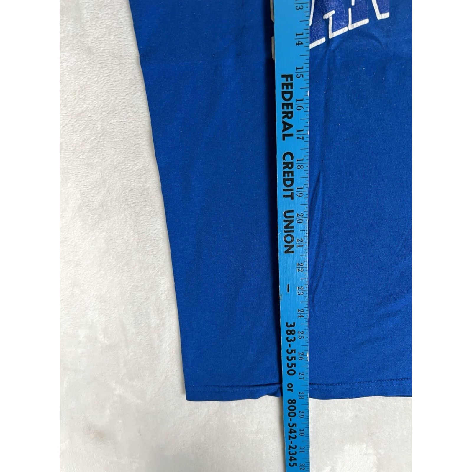 Jerzees VINTAGE College Of San Mateo T-Shirt L Blue Men Short Sleeve 90s USA California JERZEES Size US L / EU 52-54 / 3 - 5 Thumbnail