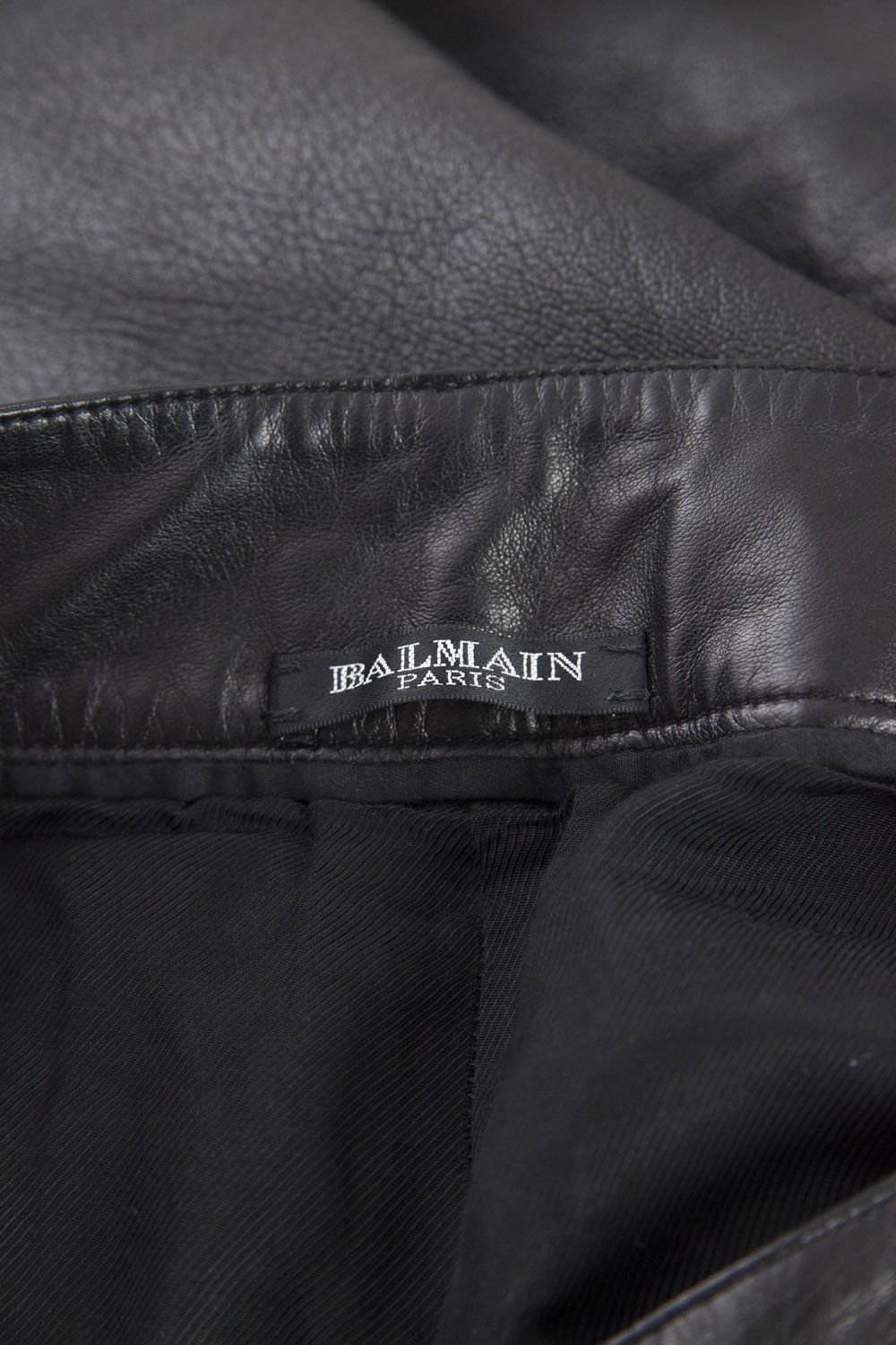 Balmain 2013 leather flare pants Size 26" / US 2 / IT 38 - 7 Thumbnail