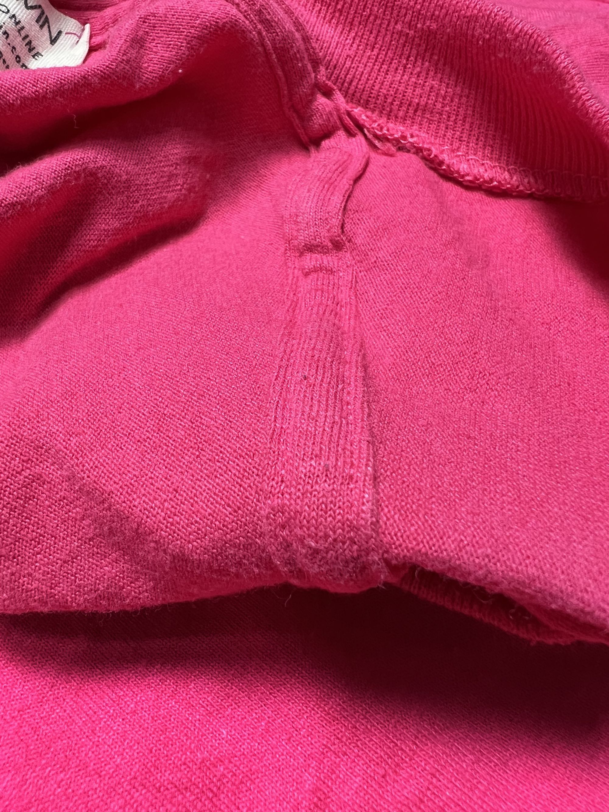 Vintage Vintage Oneita AlliedSignal T-Shirt Pink Short Sleeve XL Size XL / US 12-14 / IT 48-50 - 9 Thumbnail