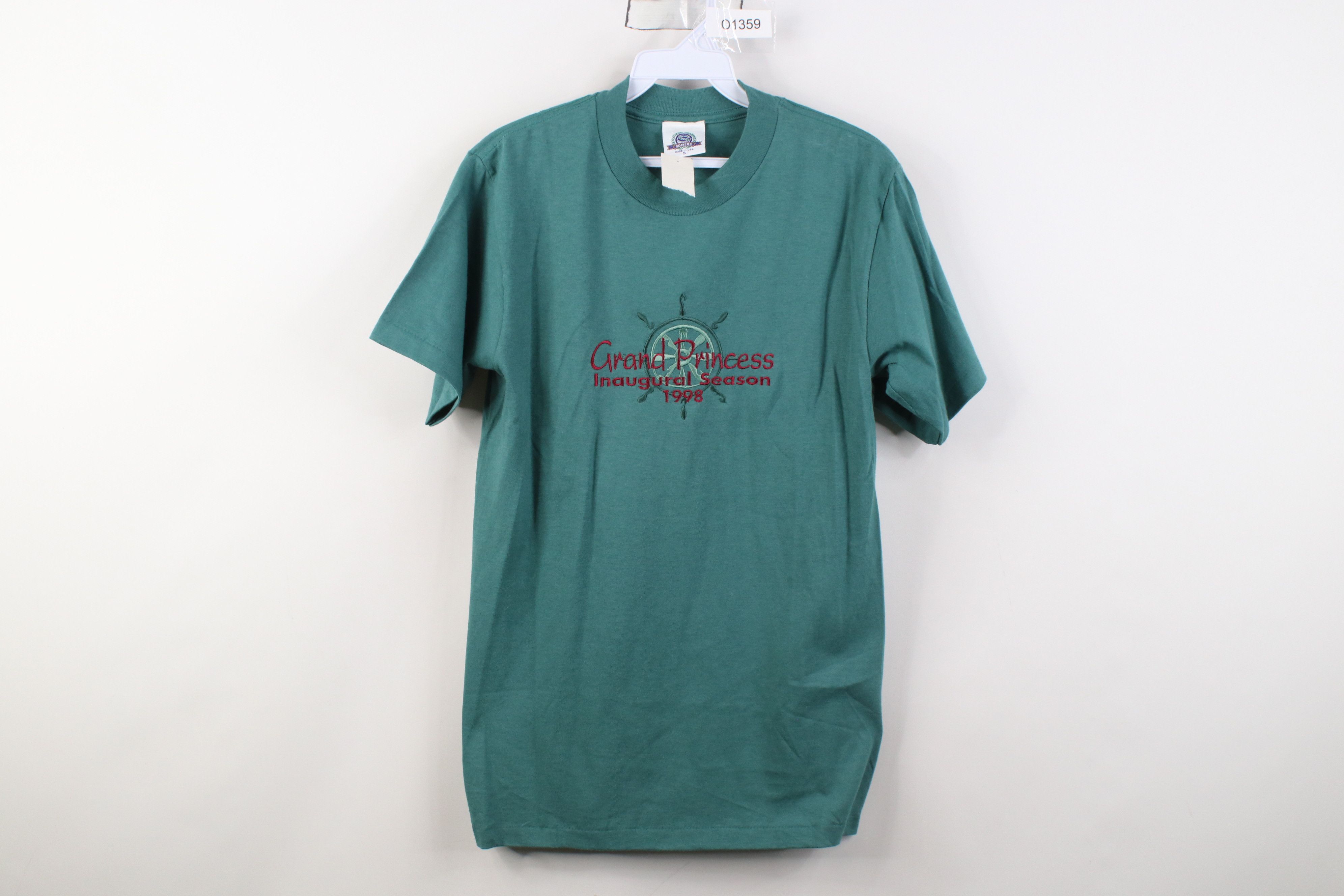 Vintage Deadstock Vintage 90s Grand Princess Cruise Ship T-Shirt USA Size S / US 4 / IT 40 - 1 Thumbnail